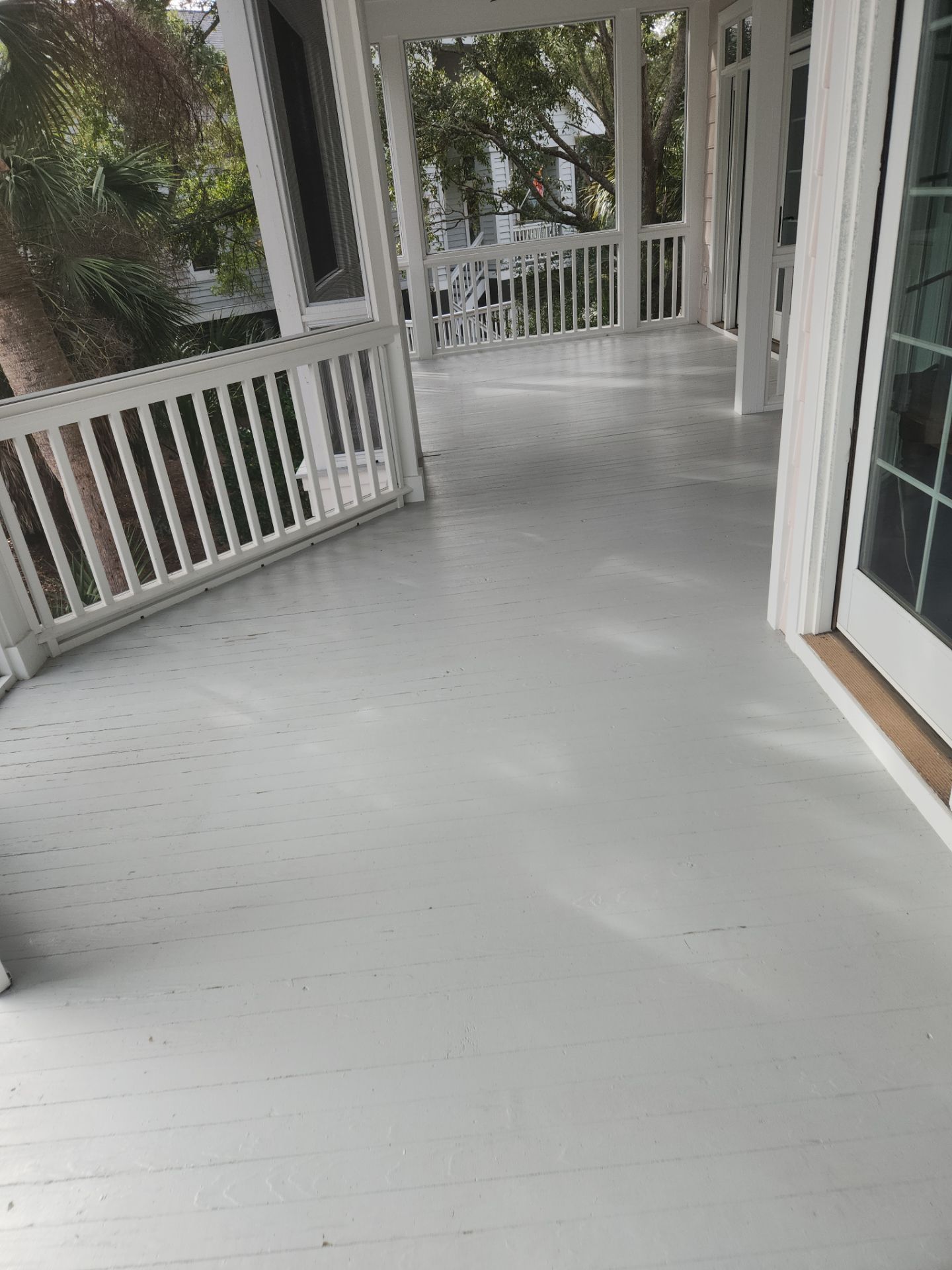 Painted Deck using AcryFin by DuraSeal