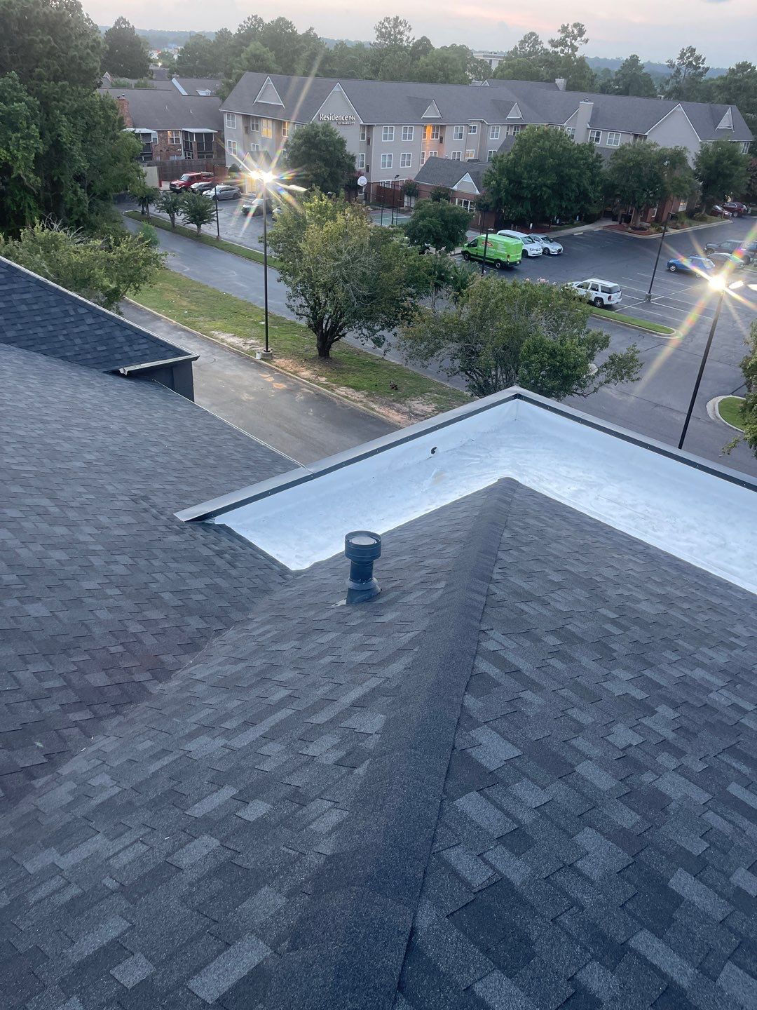 Commercial Roofing Installation using Roof Replacement by American Roofing & Construction LLC
