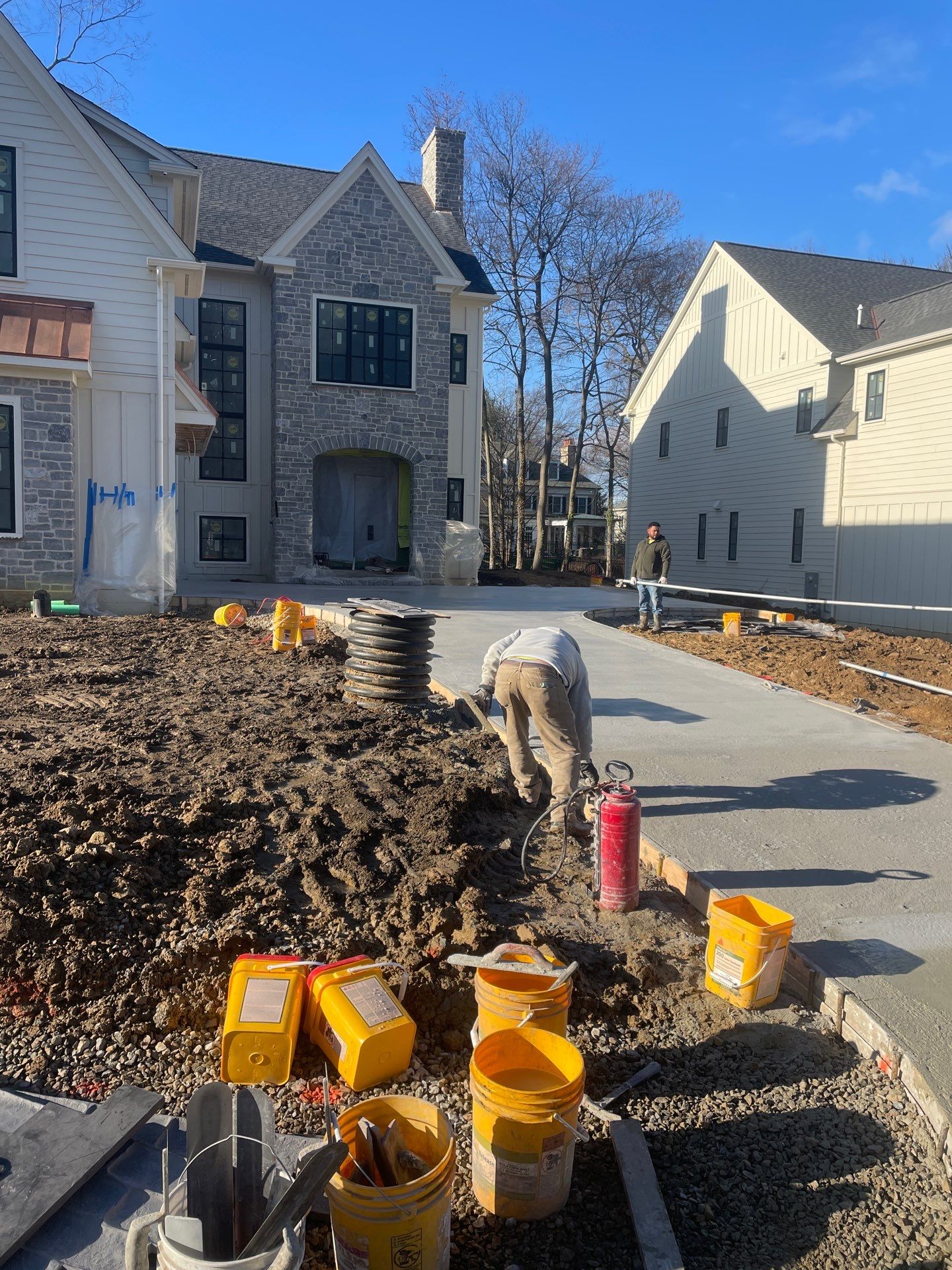 Custom Stamped Driveways | Wayne, PA by Architectural Concrete Design