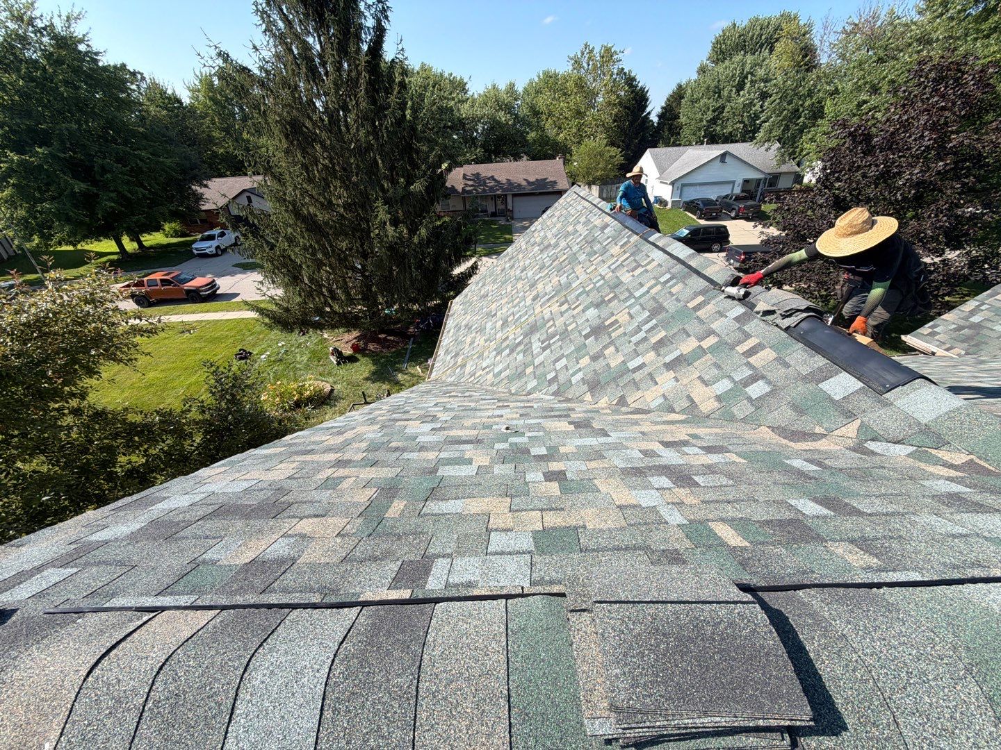 Owens Corning Duration - Evergreen Mist by Hoel Roofing & Remodeling