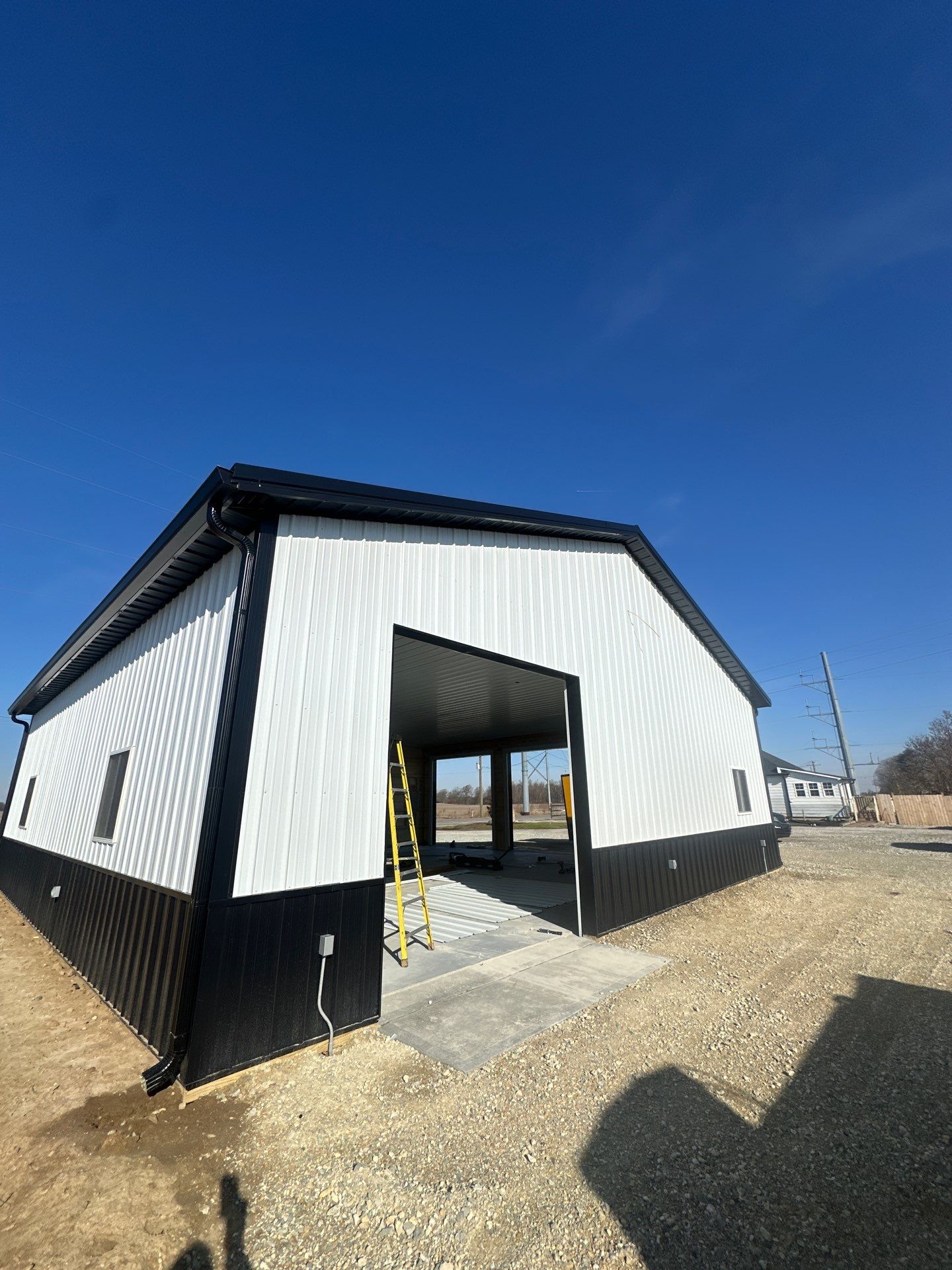 40'x40'x12' Garage by The Barn Builders 