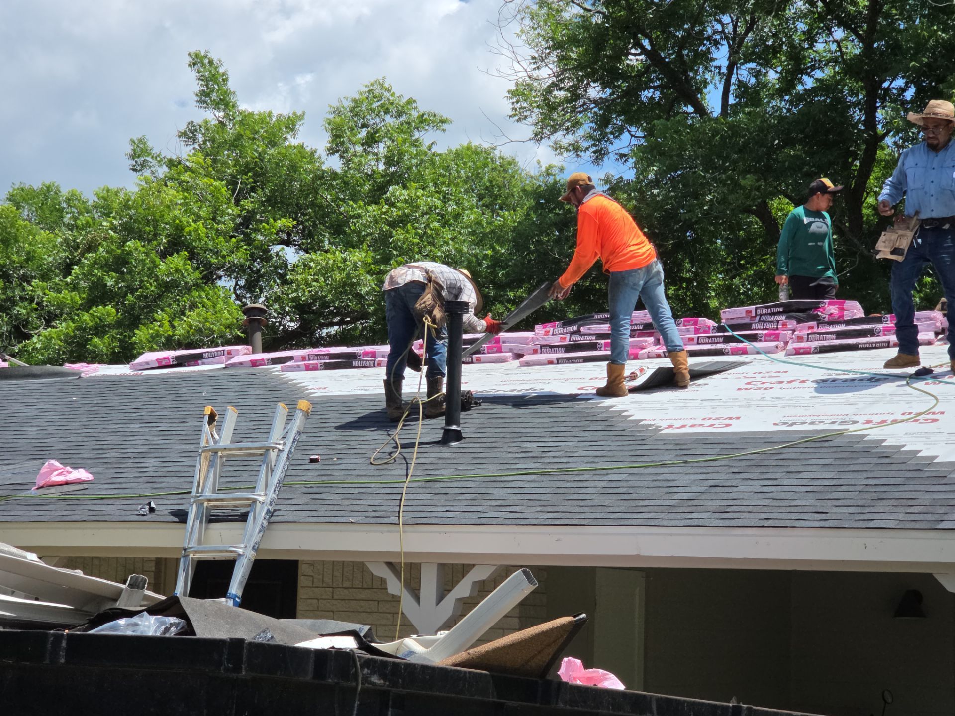 Three differnt roofs on one house... ONE ROOFER by REPS OF TEXAS
