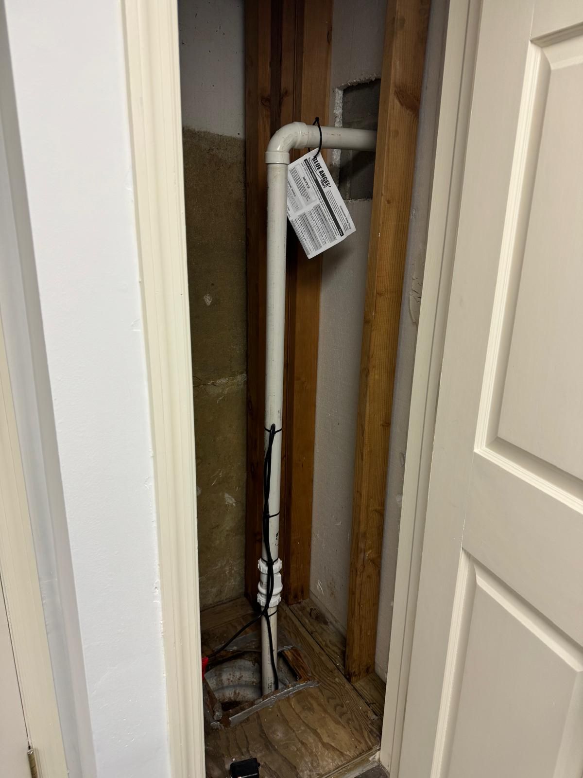 Interior French Drain Basking Ridge NJ by Pure Service Pro, LLC 