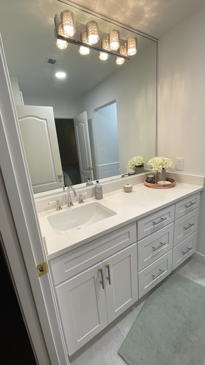 Full Bathroom Remodel by First United Roofing & Construction