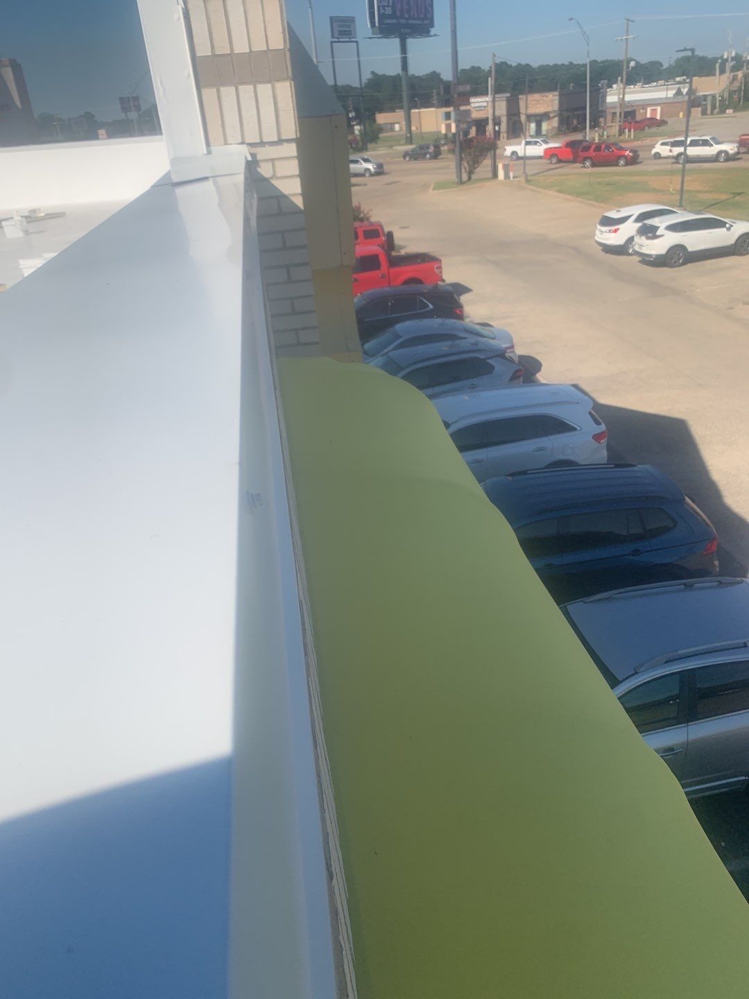 Commercial Roofing Installation using 50 mil PVC by Hostetler Roofing