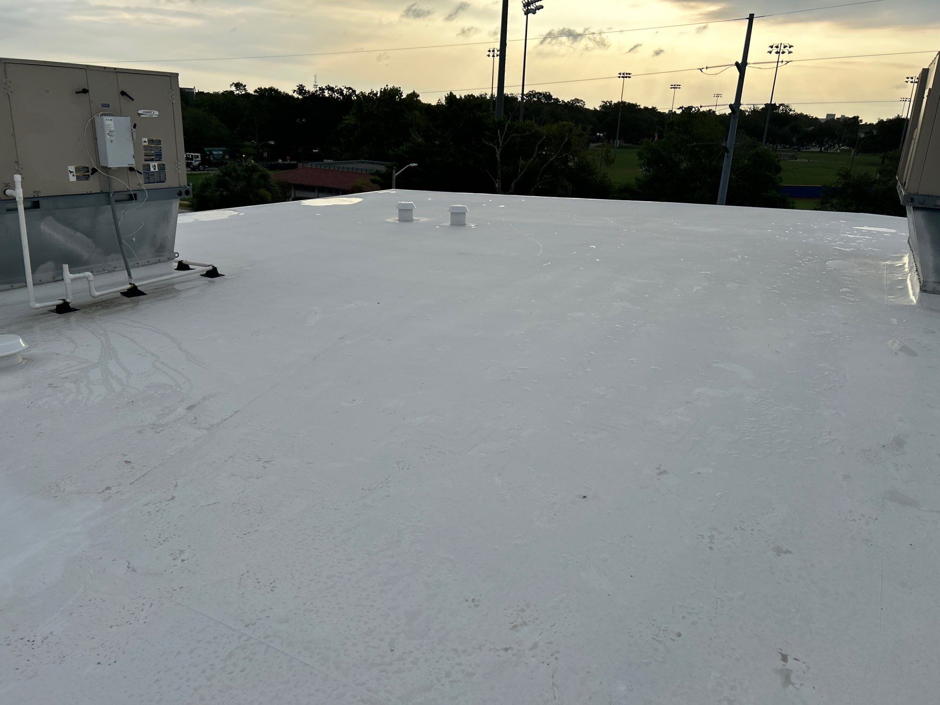 Kiddie Academy - Roof Coating by Fiddlers Roofing