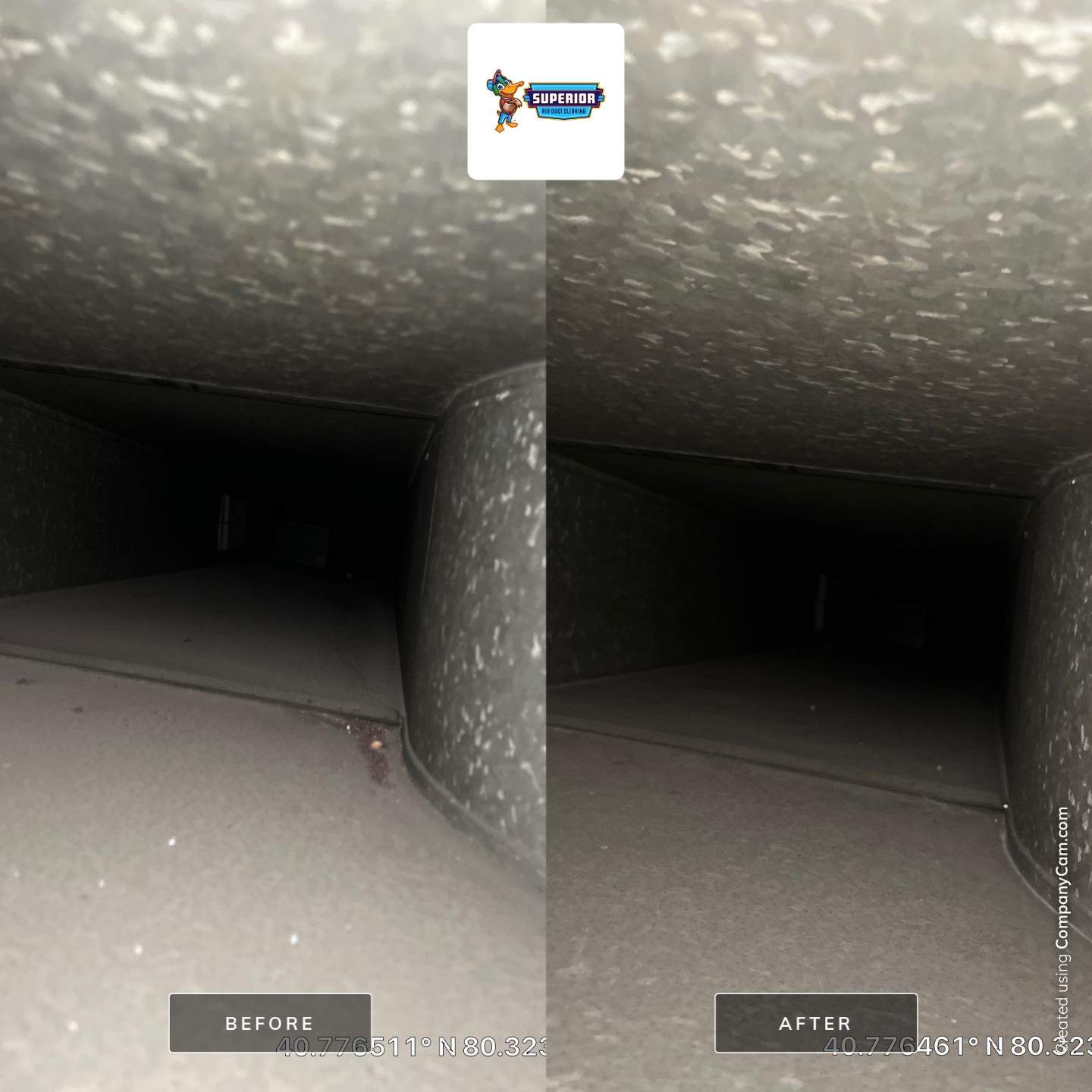Air Duct Cleaning With a Vacuum Truck in Beaver Falls, PA by Superior Air Duct Cleaning