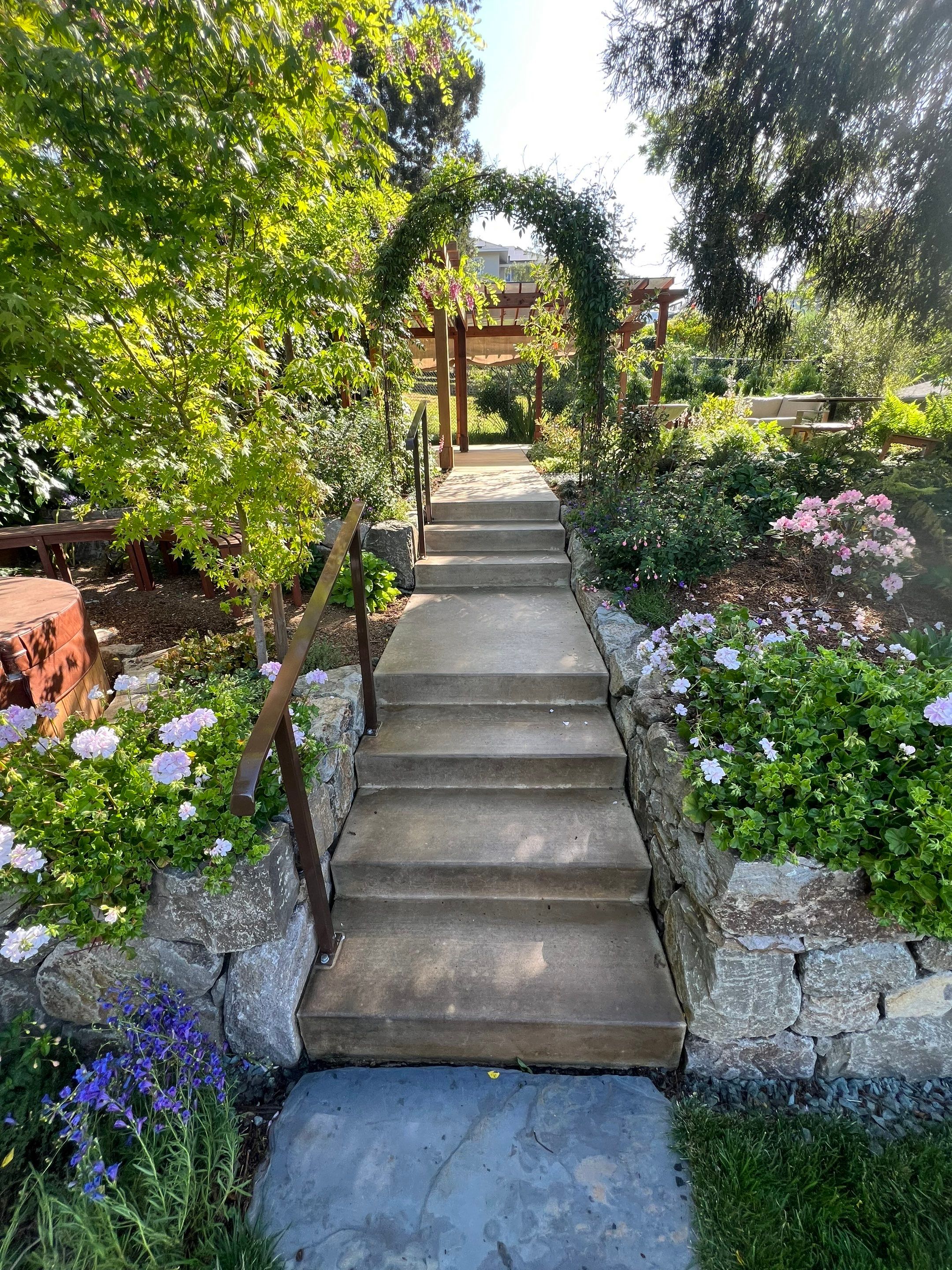 Exterior Concrete Staining by J&C Concrete Restoration, Inc