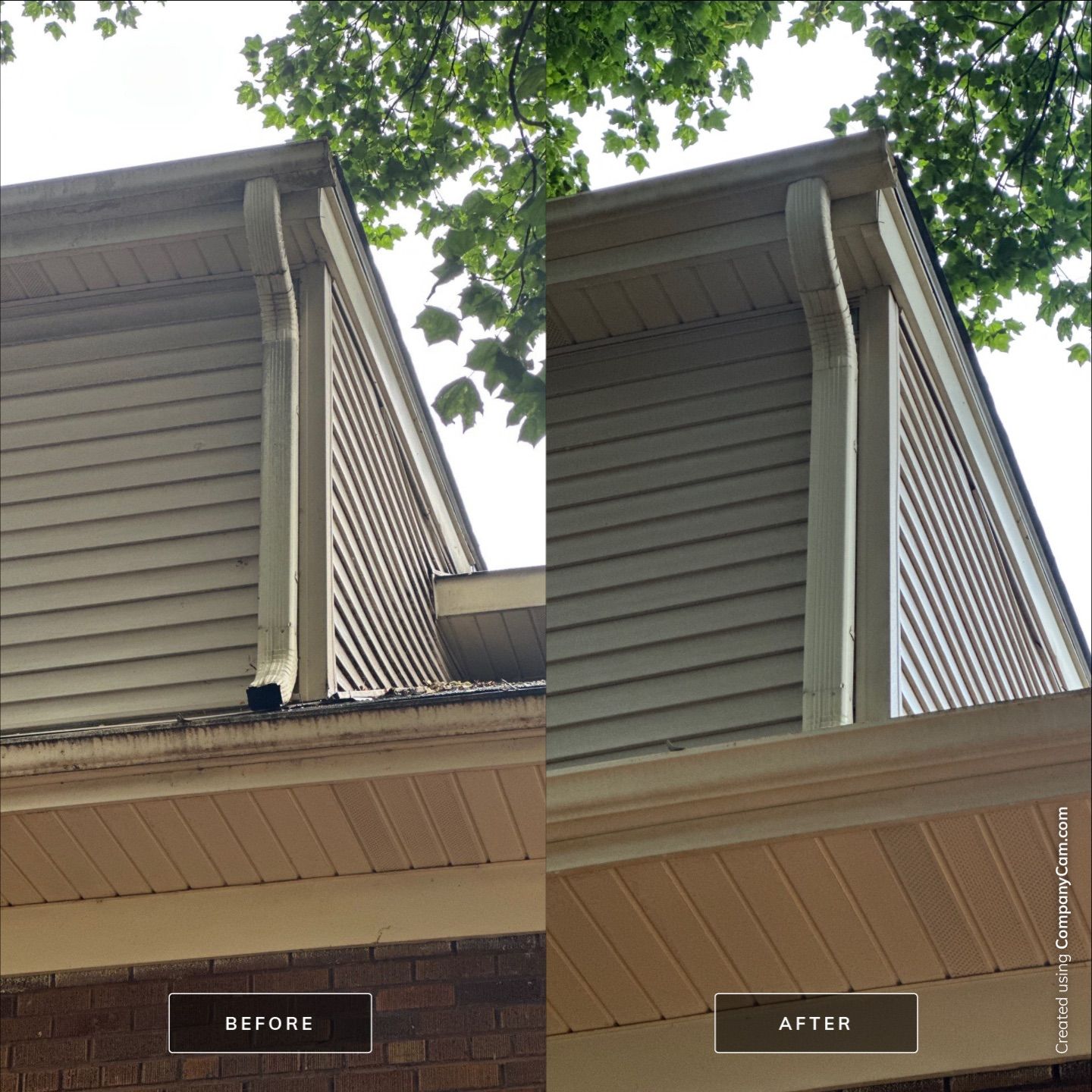 Project in Arlington Heights by Simmons Power & Soft Washing