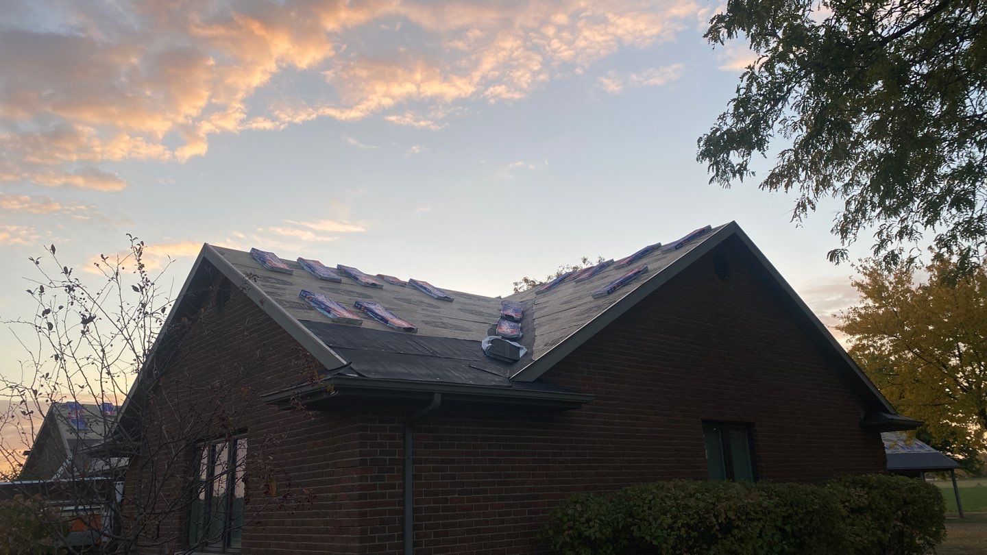 Residential Roofing Installation using GAF Timberline HDZ Appalachian Sky by Nitro Roofing and Construction