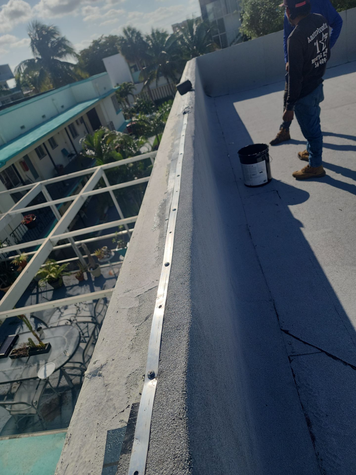 Flat Roof Replacement and Insulation Upgrade in Lake Worth Beach by Aastro Roofing