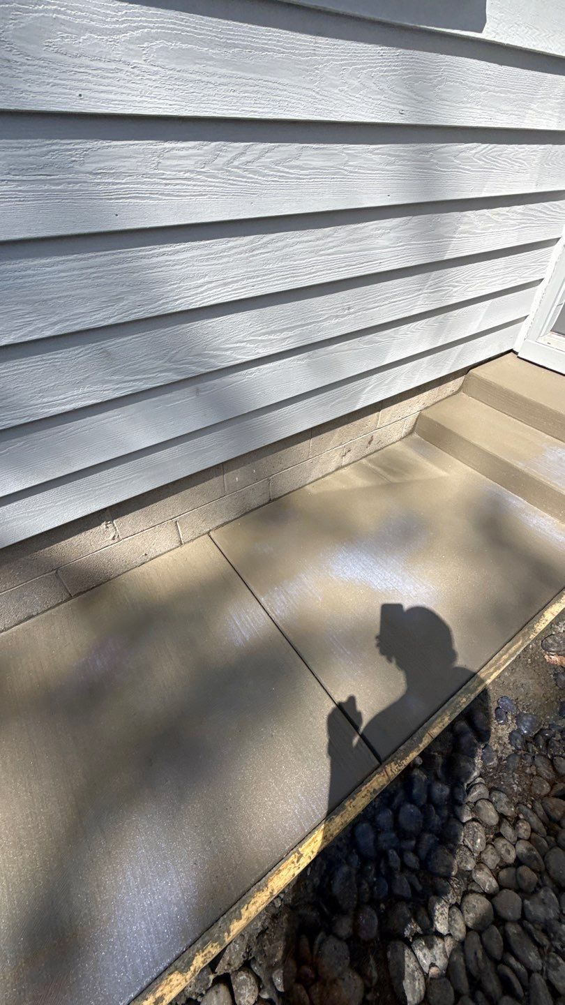 Broom Finished Walkway by NG Masonry & Construction LLC