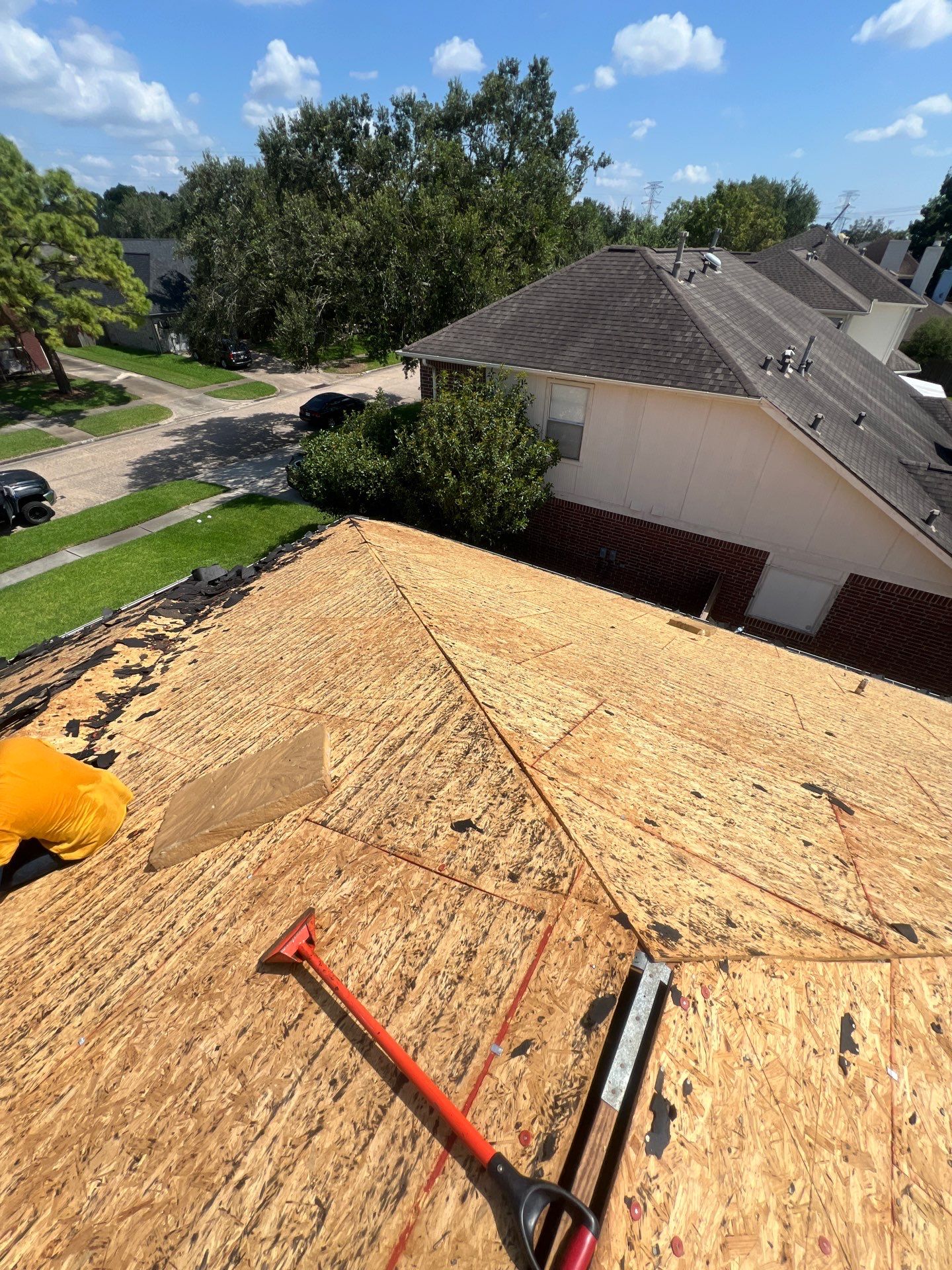 Residential Roof Replacement using GAF HDZ - Weathered Wood by Elite Roofing LLC