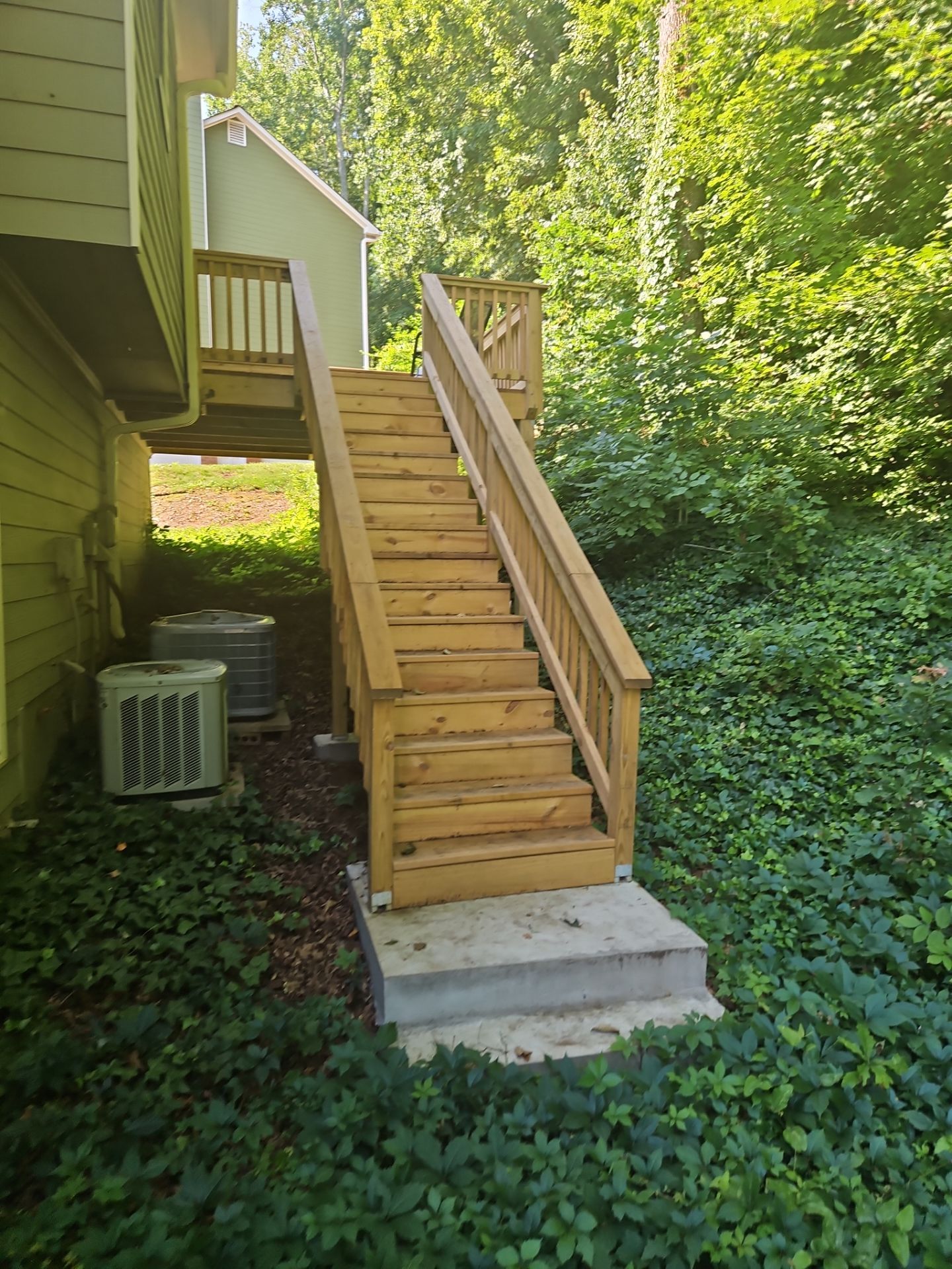 Deck Stain in Acworth, GA by Nelson Exteriors 