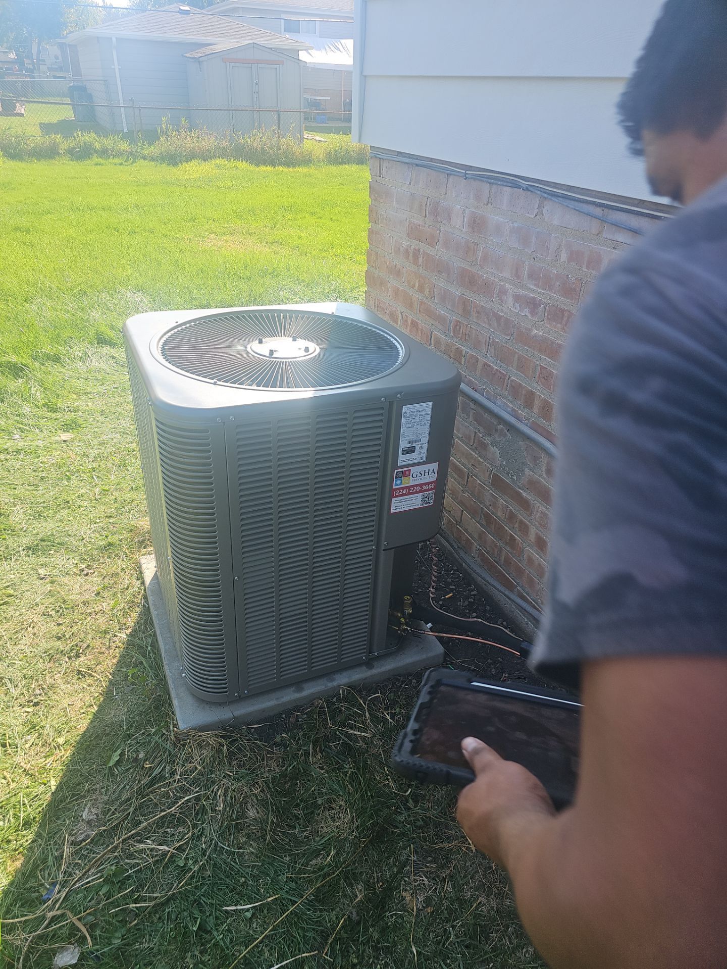 Lennox Air Conditioning Installation by GSHA Services LTD