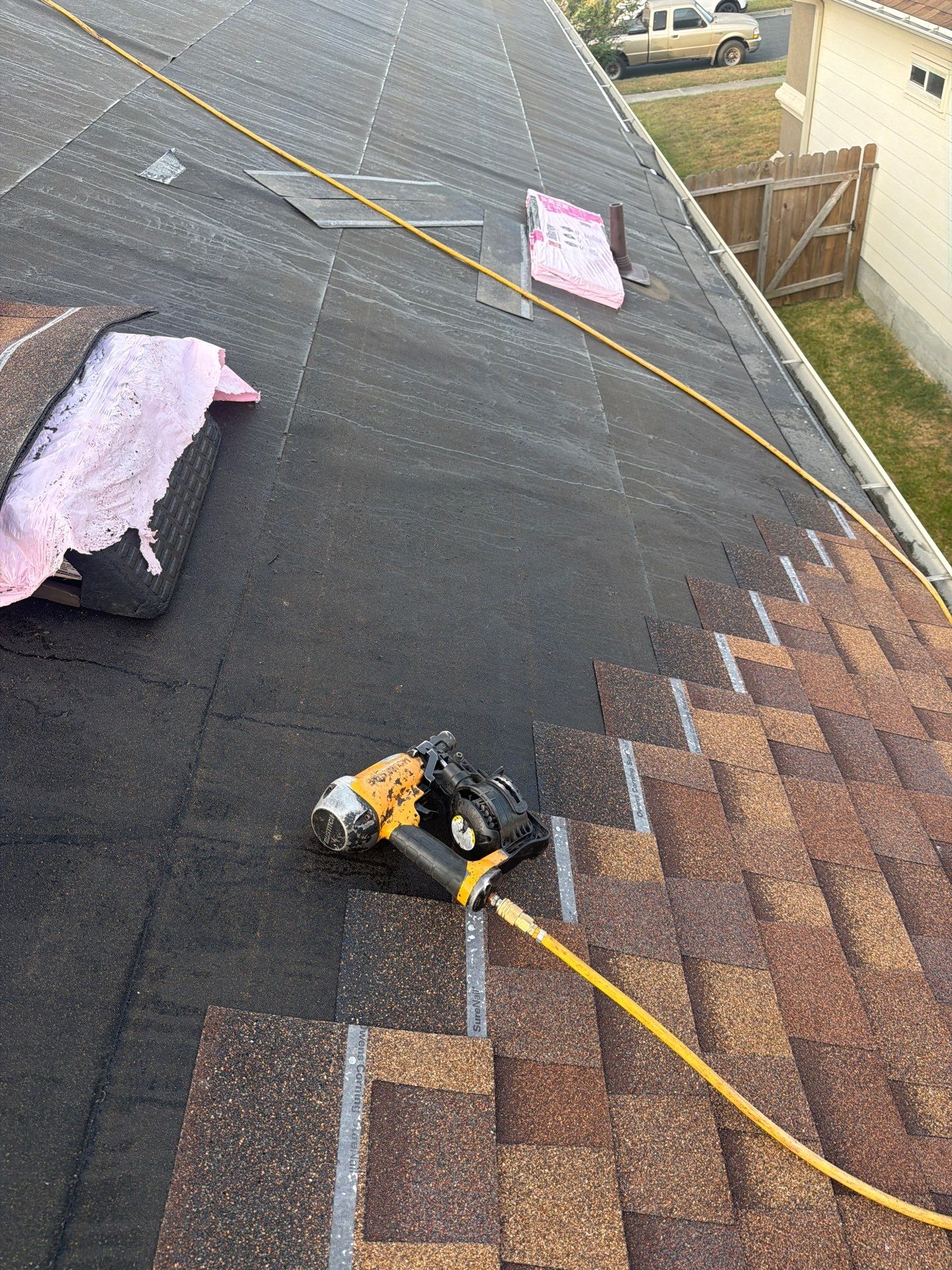 New Roof with better Ventilation  by Bayfront Roofing and Construction