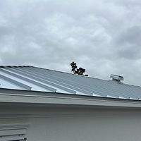 24ga 1.5" Mechanical Seam Mill Finish by Total Roofing System The Metal Roof Experts