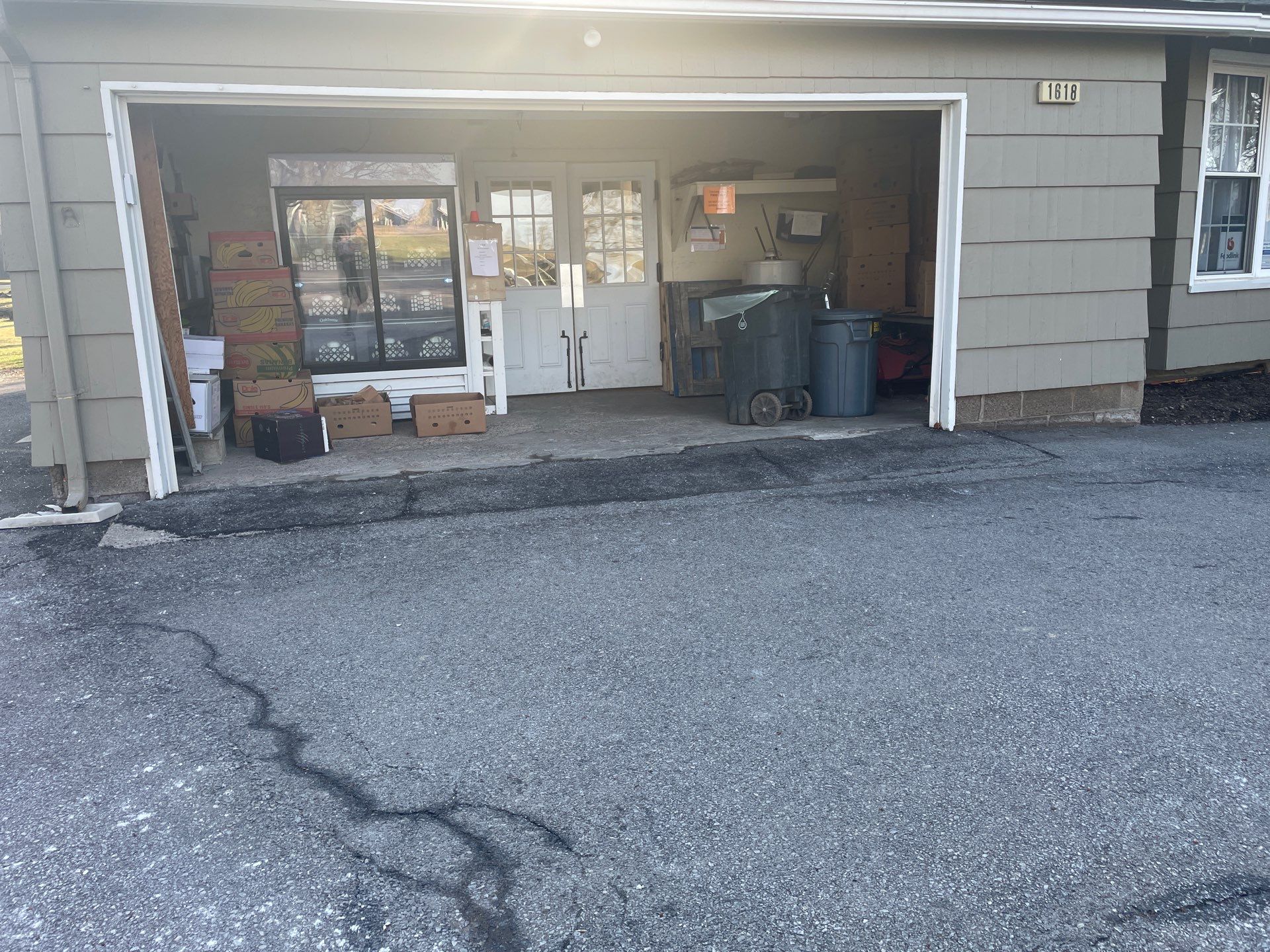 Concrete garage floor replacement with a broom finished apron  by NG Masonry & Construction LLC