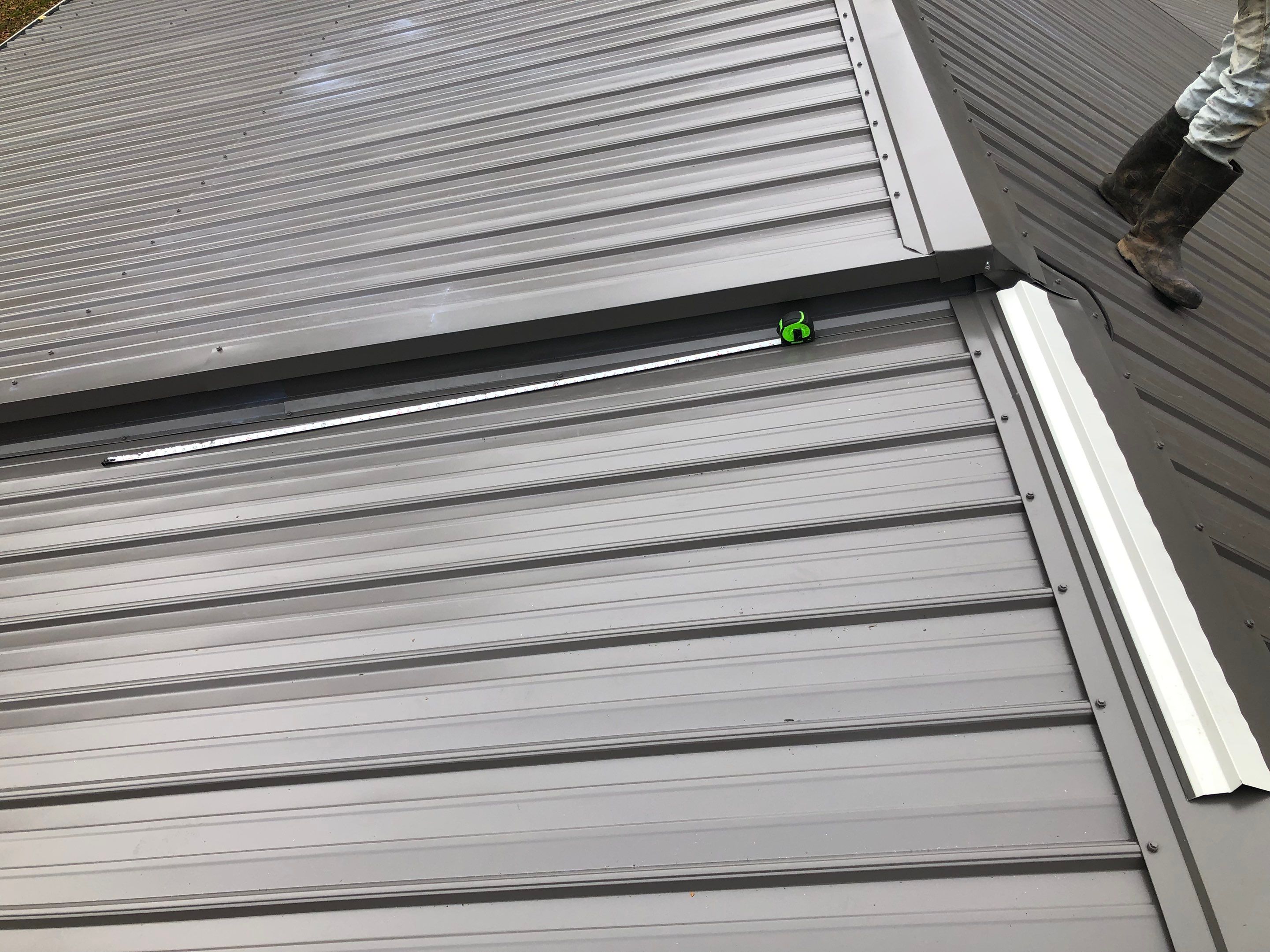 Residential Metal Roofing Installation by Secure Construction Company Inc