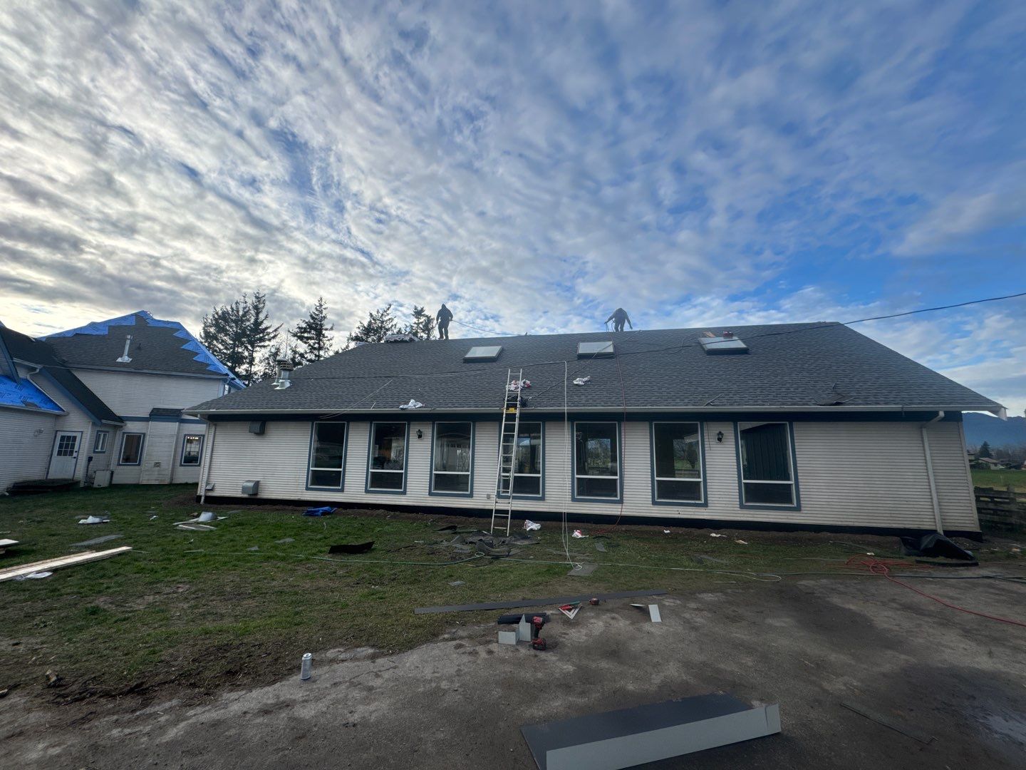 Residential Reroof Shingle by Top Notch Roofing Inc