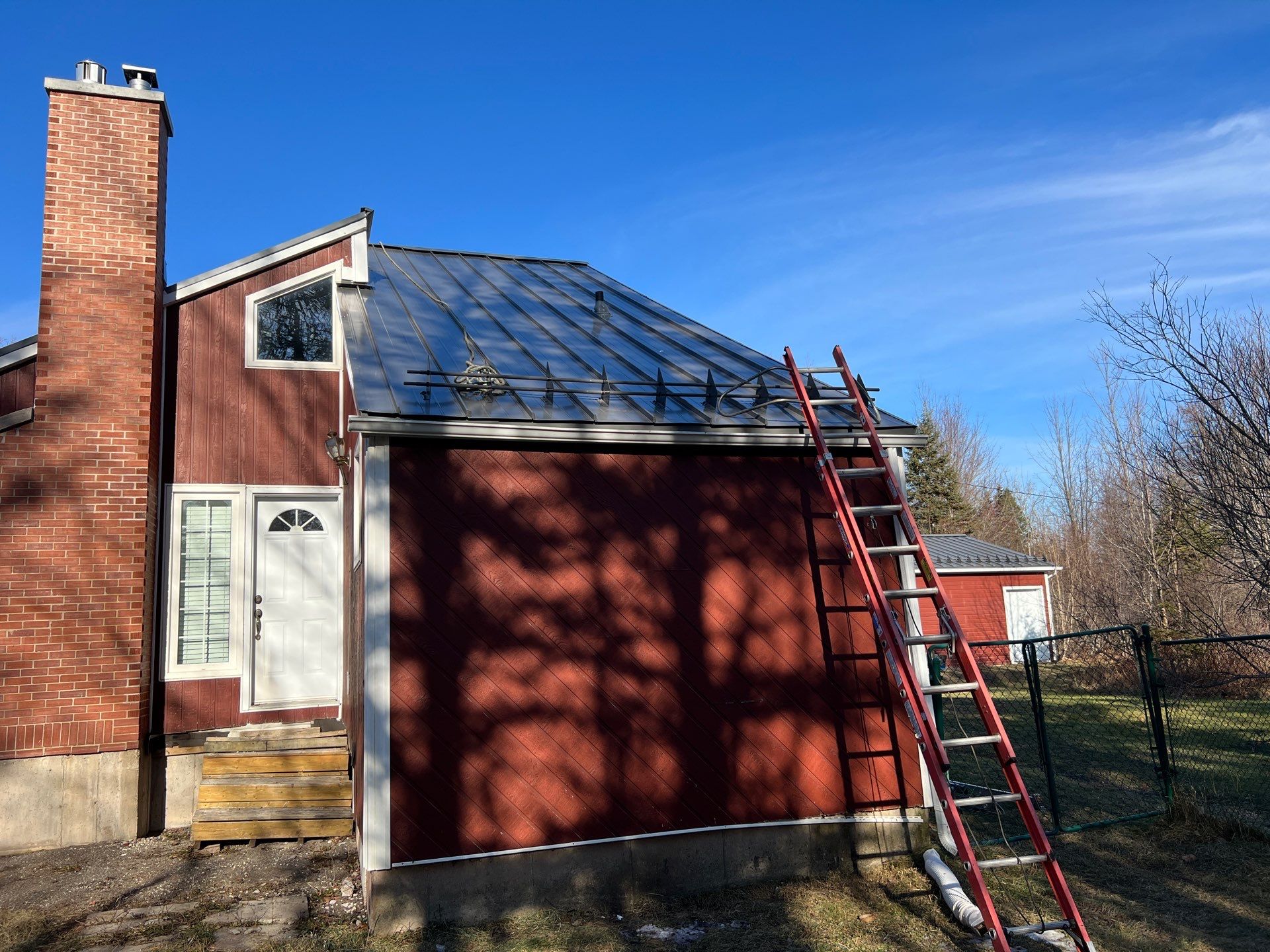 Residential Roofing Installation using Ideal Steel Standing Seam  by Artisan Roofing & Home Improvements Inc.