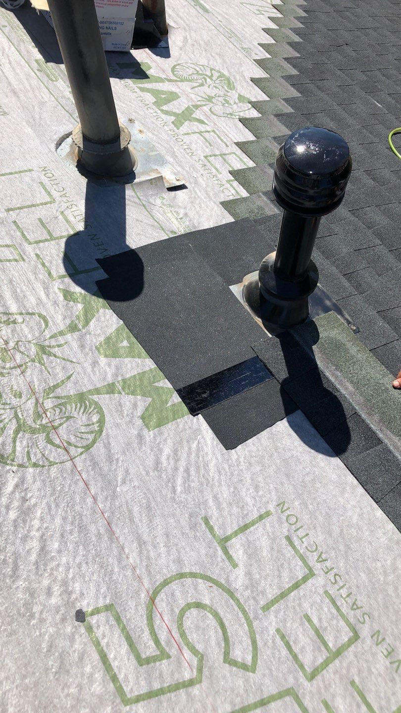 Residential Roofing Installation using GAF Natural Shadow  by A & H Roofing and Contracting