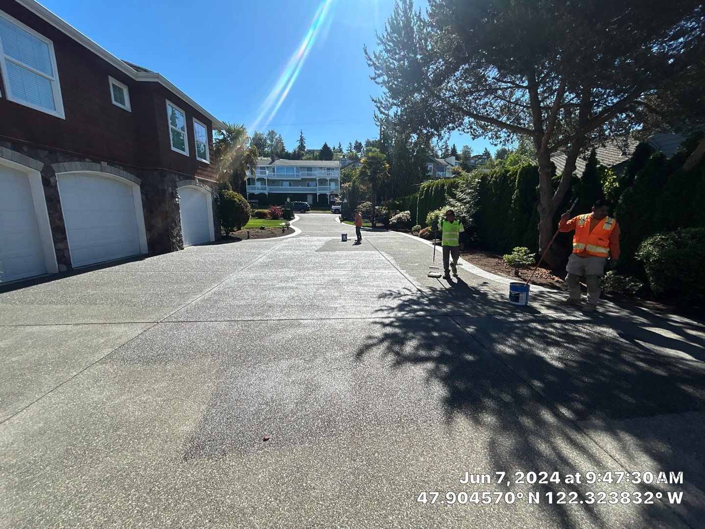 Jim | Concrete Sealer  by Jireh Asphalt & Concrete Inc 