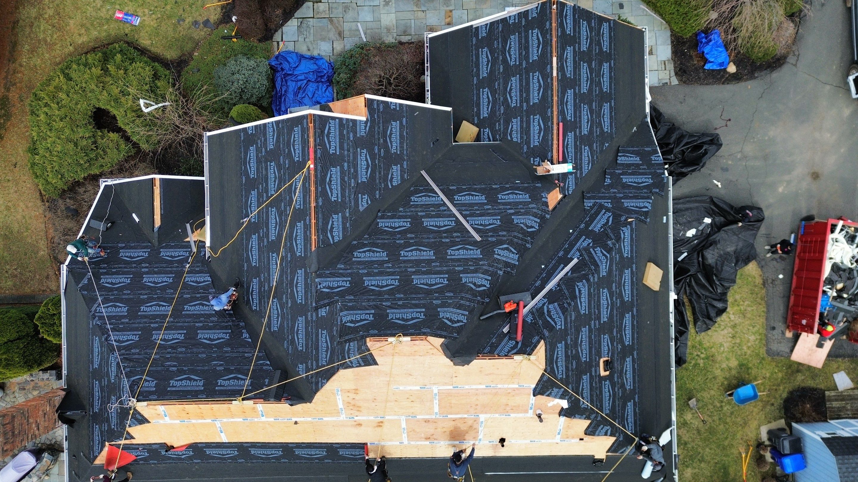 Federowicz Roof Completion by Royal Restoration CT 