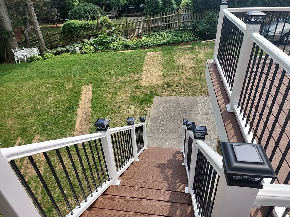 Deck and siding in newton, MA by UBrothers Construction