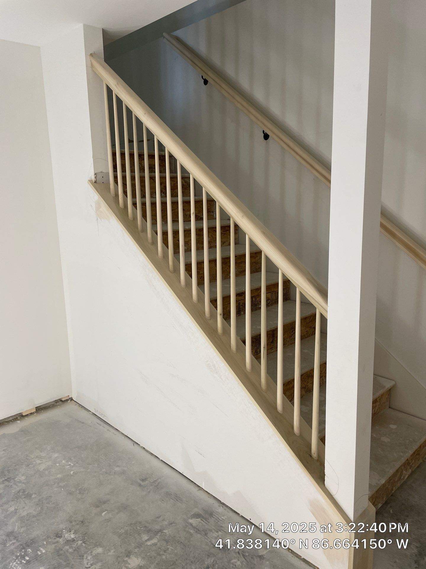 Paint the brand new maple floor...WHITE! Designer-driven project is a showstopper! by RTBaldwin Hardwood Floors