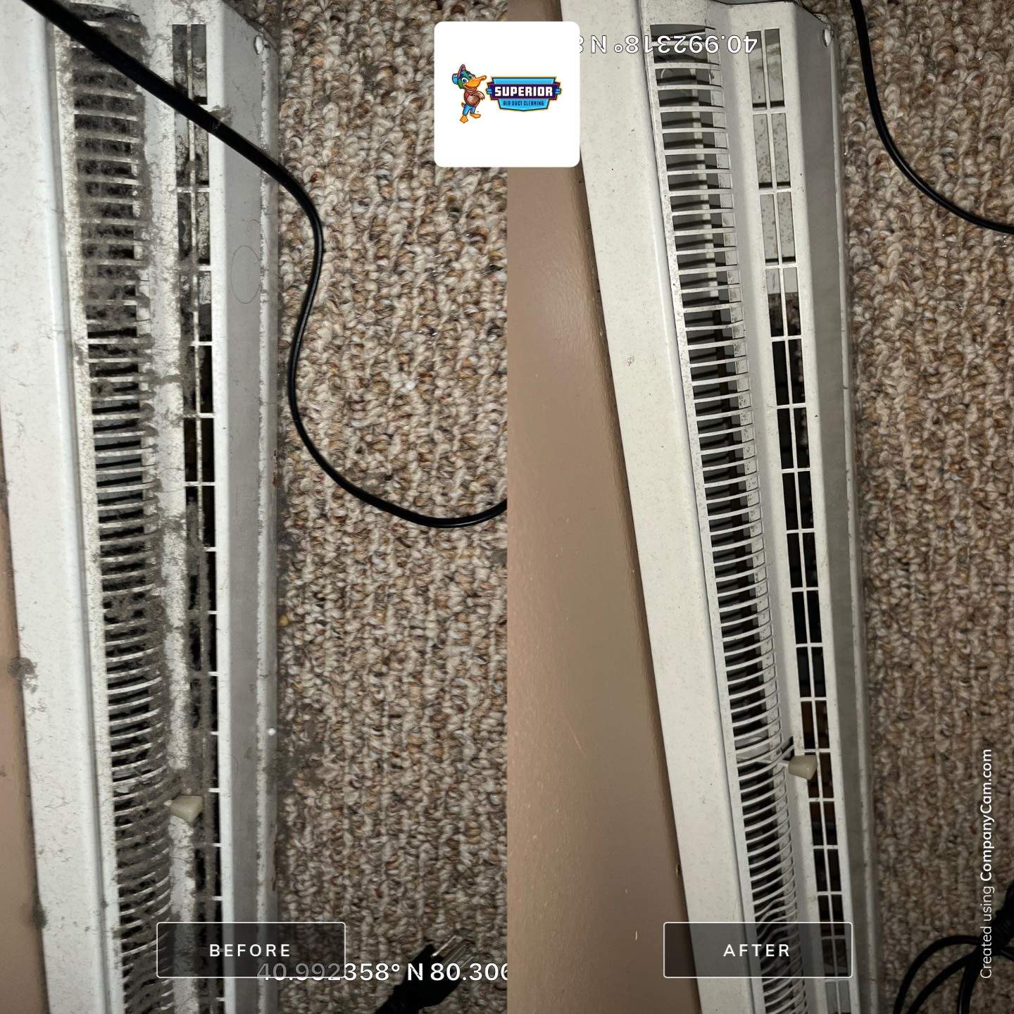 Air Duct Cleaning With a Vacuum Truck in New Castle, PA by Superior Air Duct Cleaning