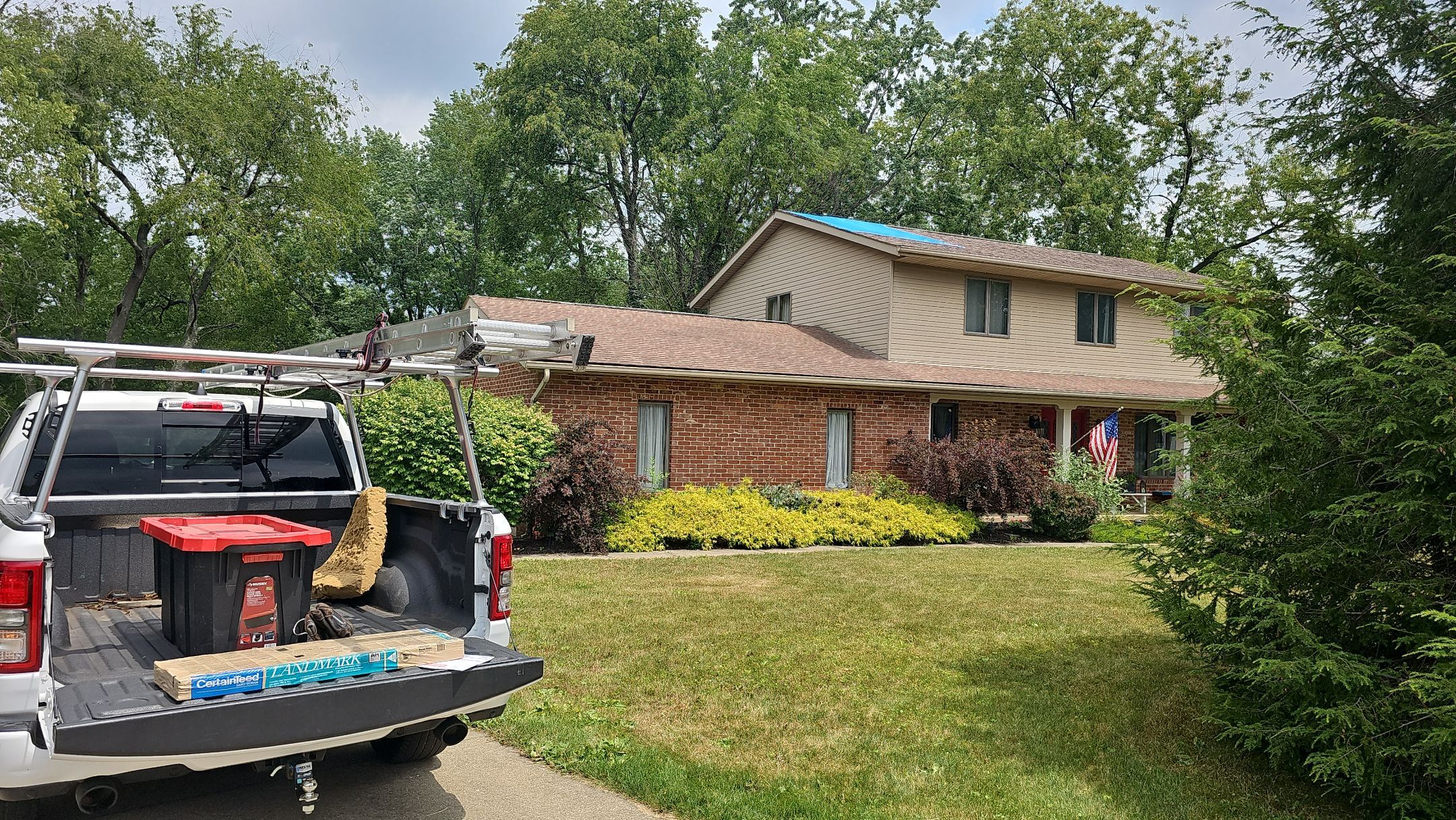 Atlas Pinnacle, Color, Heatherblend, Drip Edge, Color, Wicker by Eagle Eye Roofing