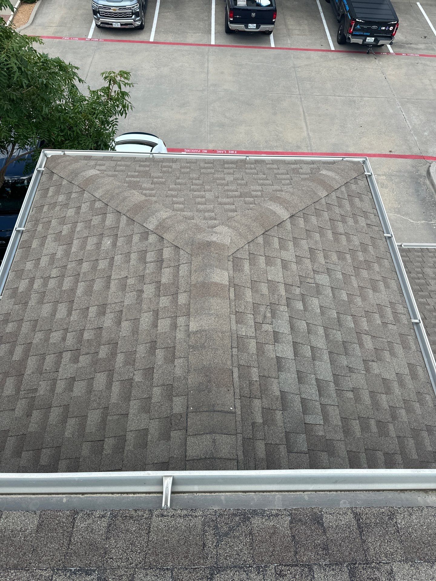 Roof Damage  by Zeus Exteriors