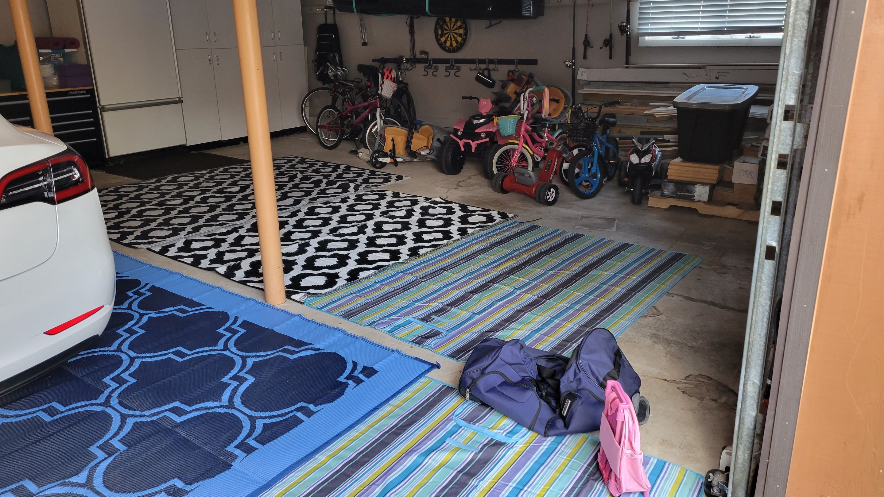 Garage Floor in Domino by Spectrum Painting, LLC