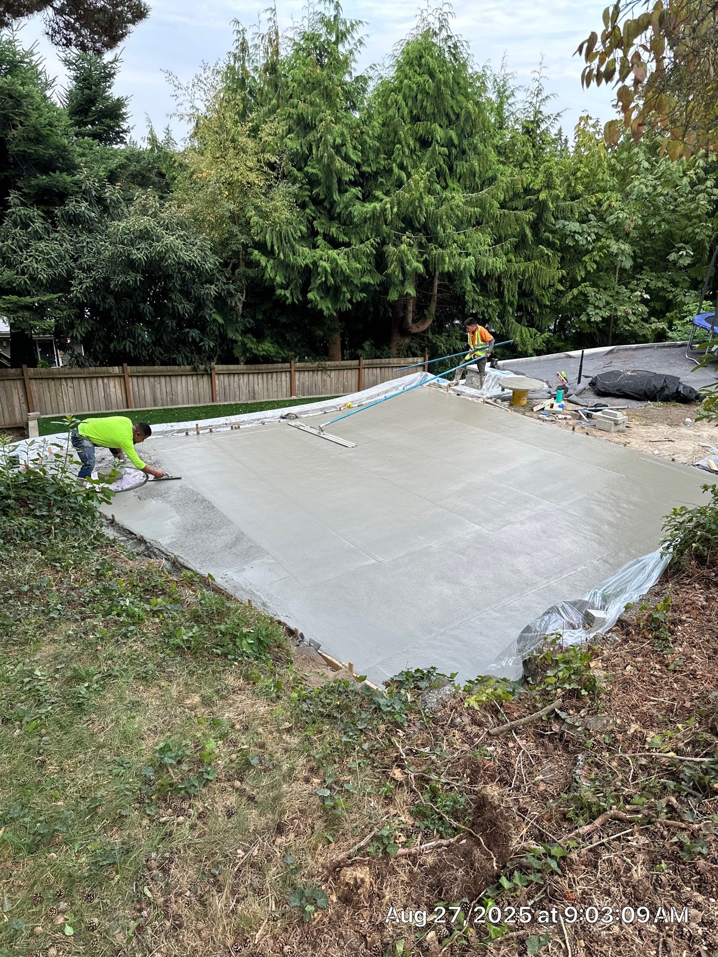 Backyard Concrete Patch Repair | Seattle  by Jireh Asphalt & Concrete Inc 
