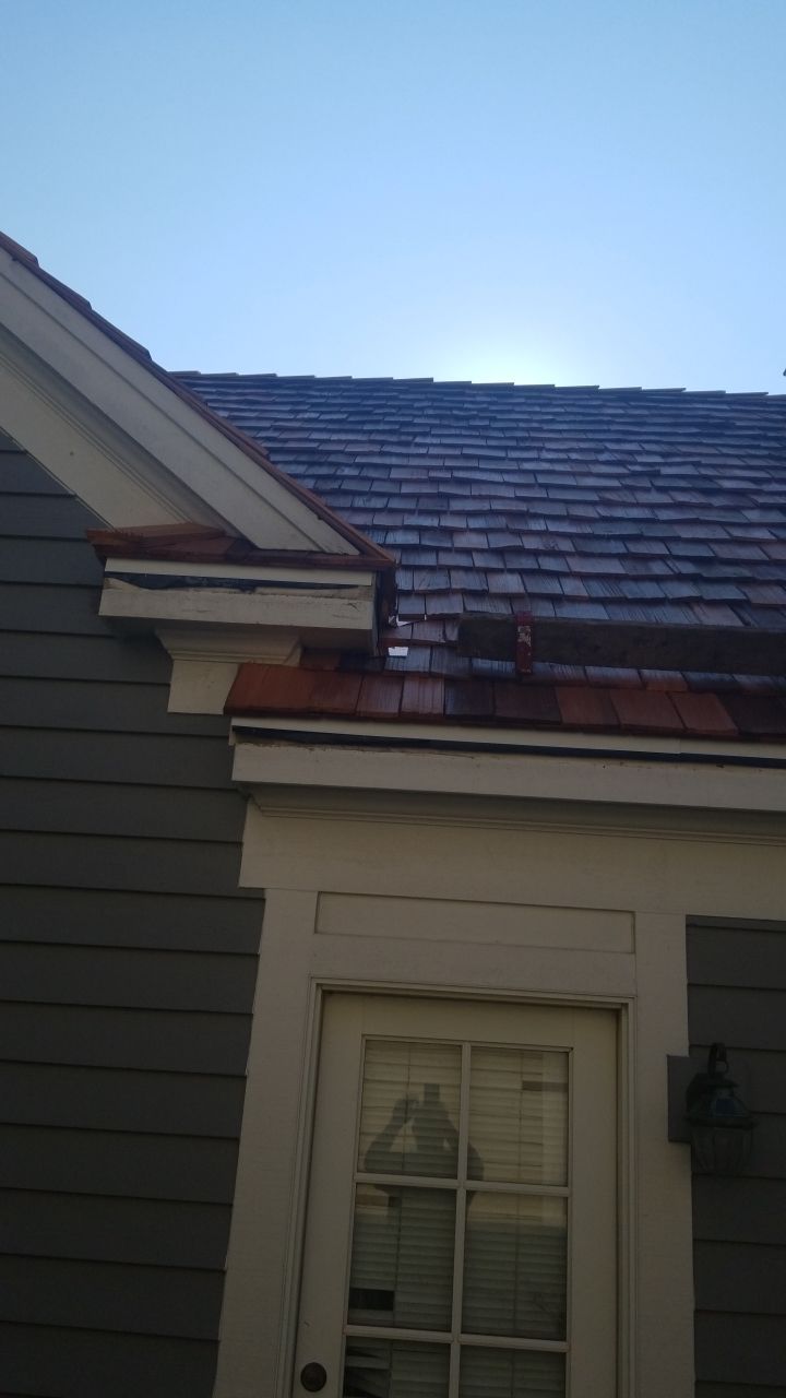 Cedar Roof Installation in Lake Forest by Custom Installations, Inc.