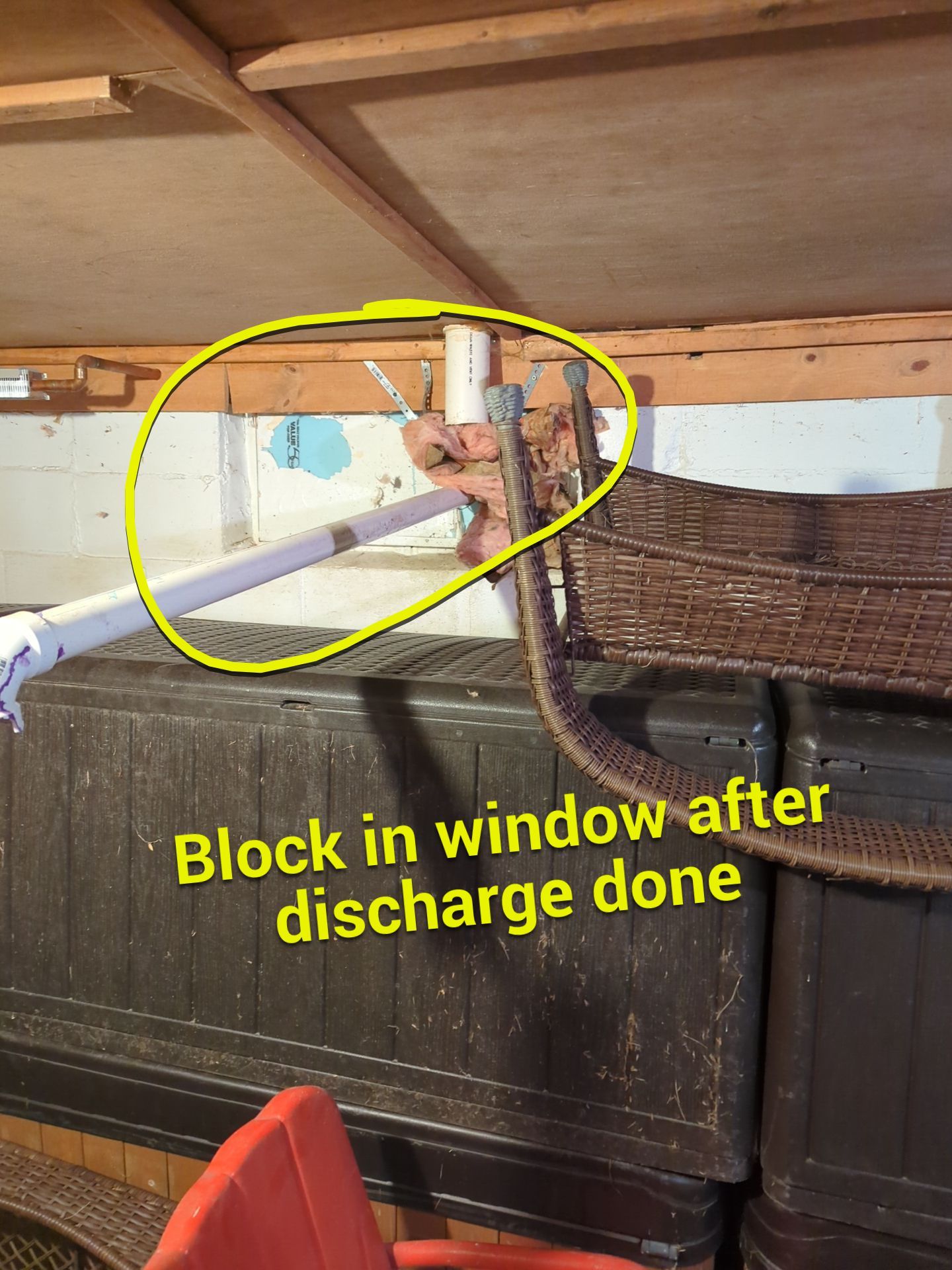 Basement Waterproofing using Drain tile system and a foundation wrap by ACE Waterproofing & Basement Solutions