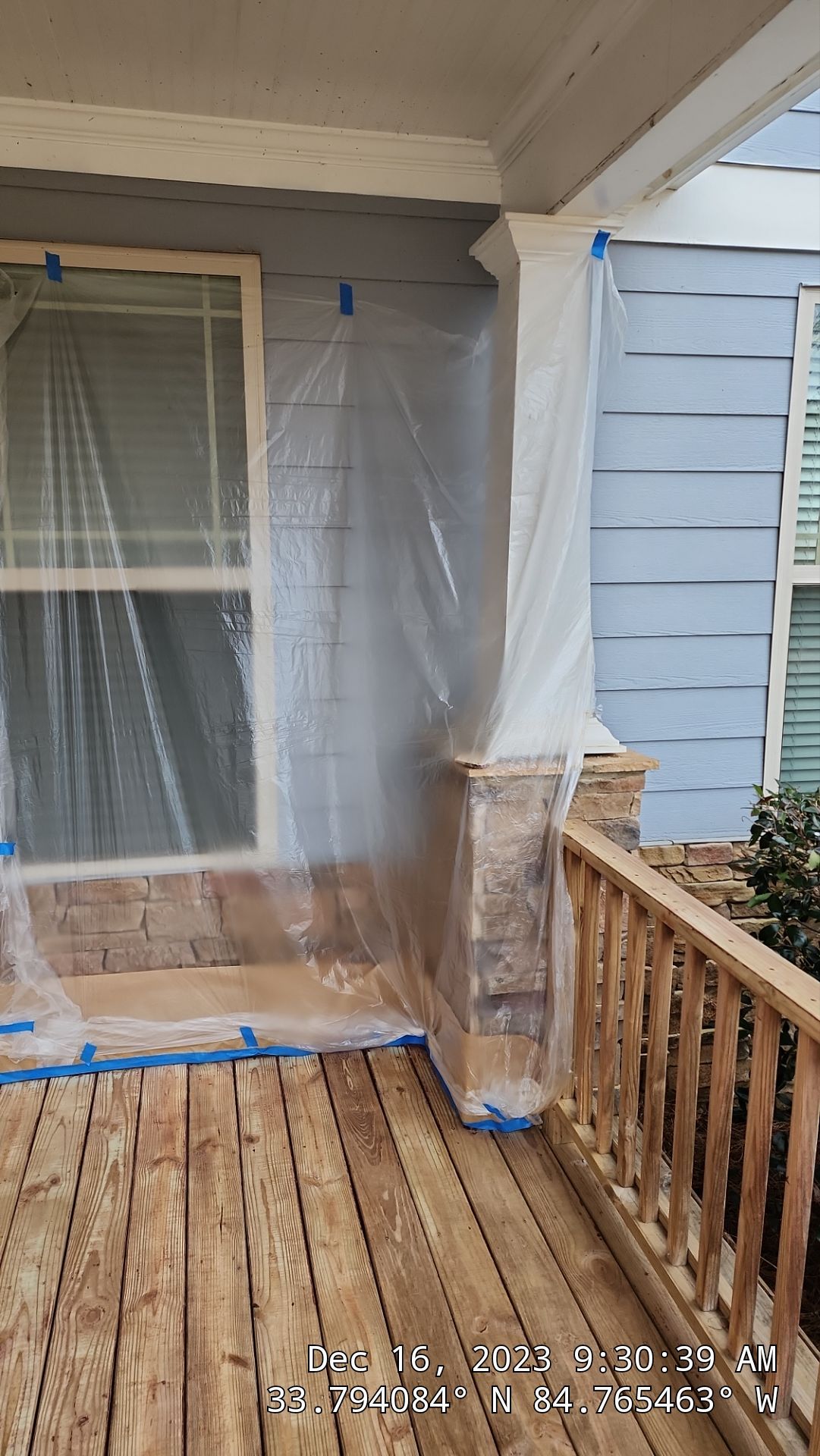 Fence Installation of Board on Board Capped Privacy by Titans of Timber Fence & Stain