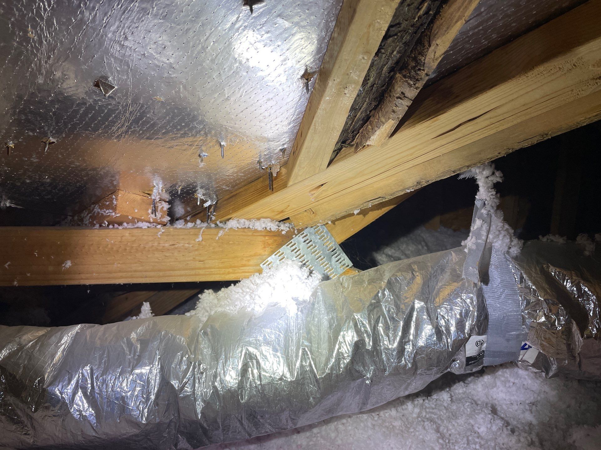 Hail Damage using Owen's Corning Duration (Lifetime) Shingles by Roof Repair Company