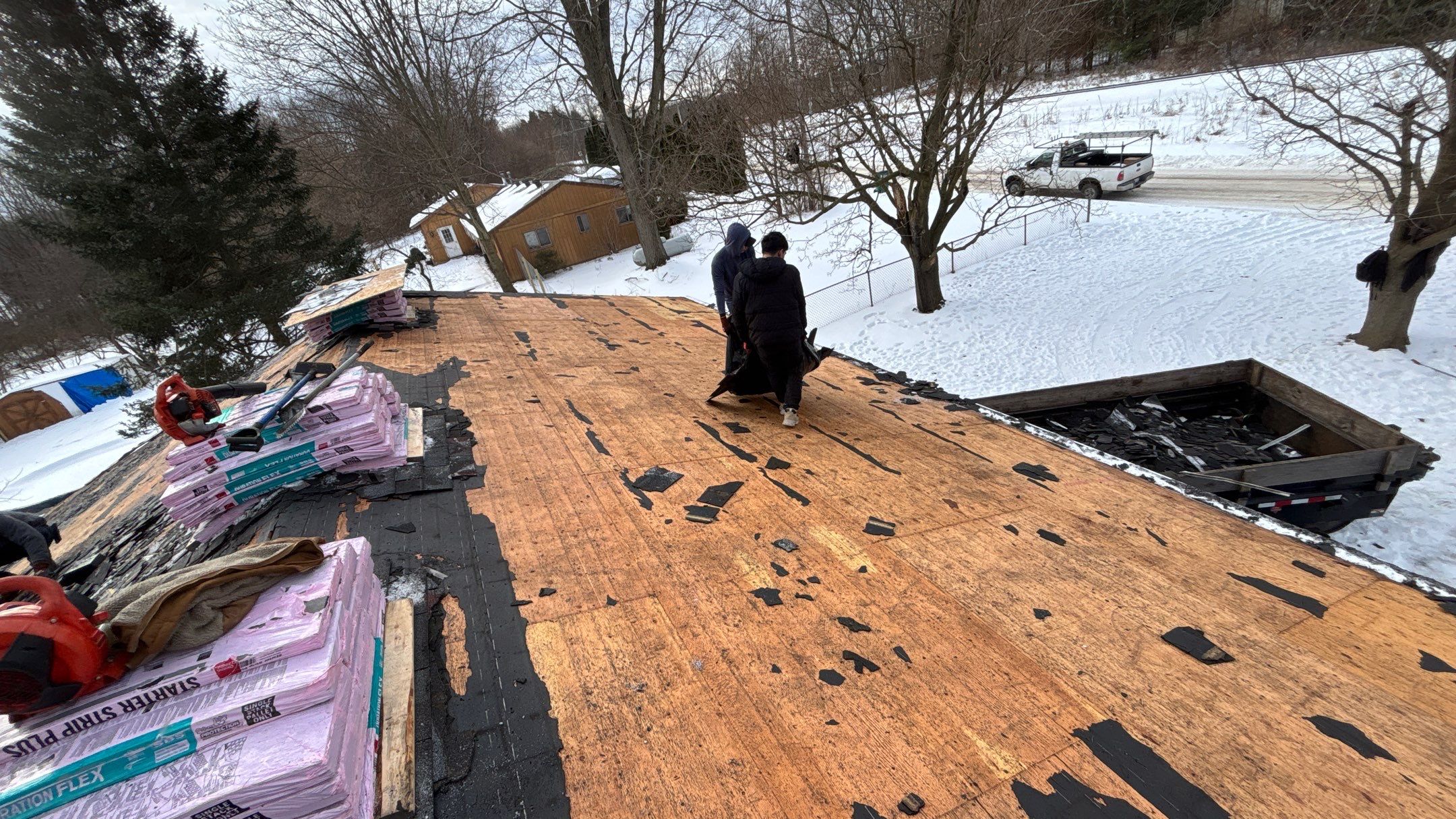 Roof Replacement using Owens Corning Duration Shingle by 180 Contractors