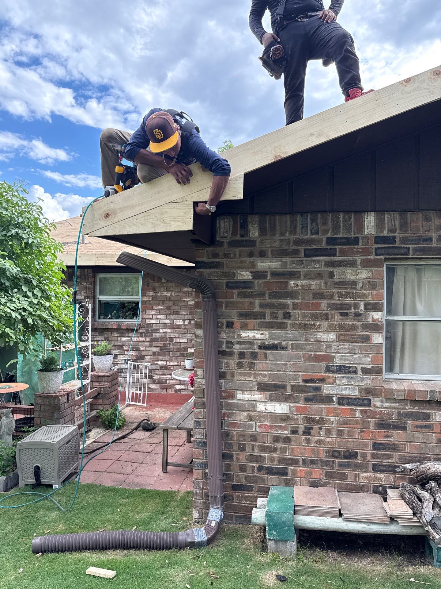 Residential Metal Roof Replacement and Custom Fascia Repair in Kerrville by Rich the Roofer LLC
