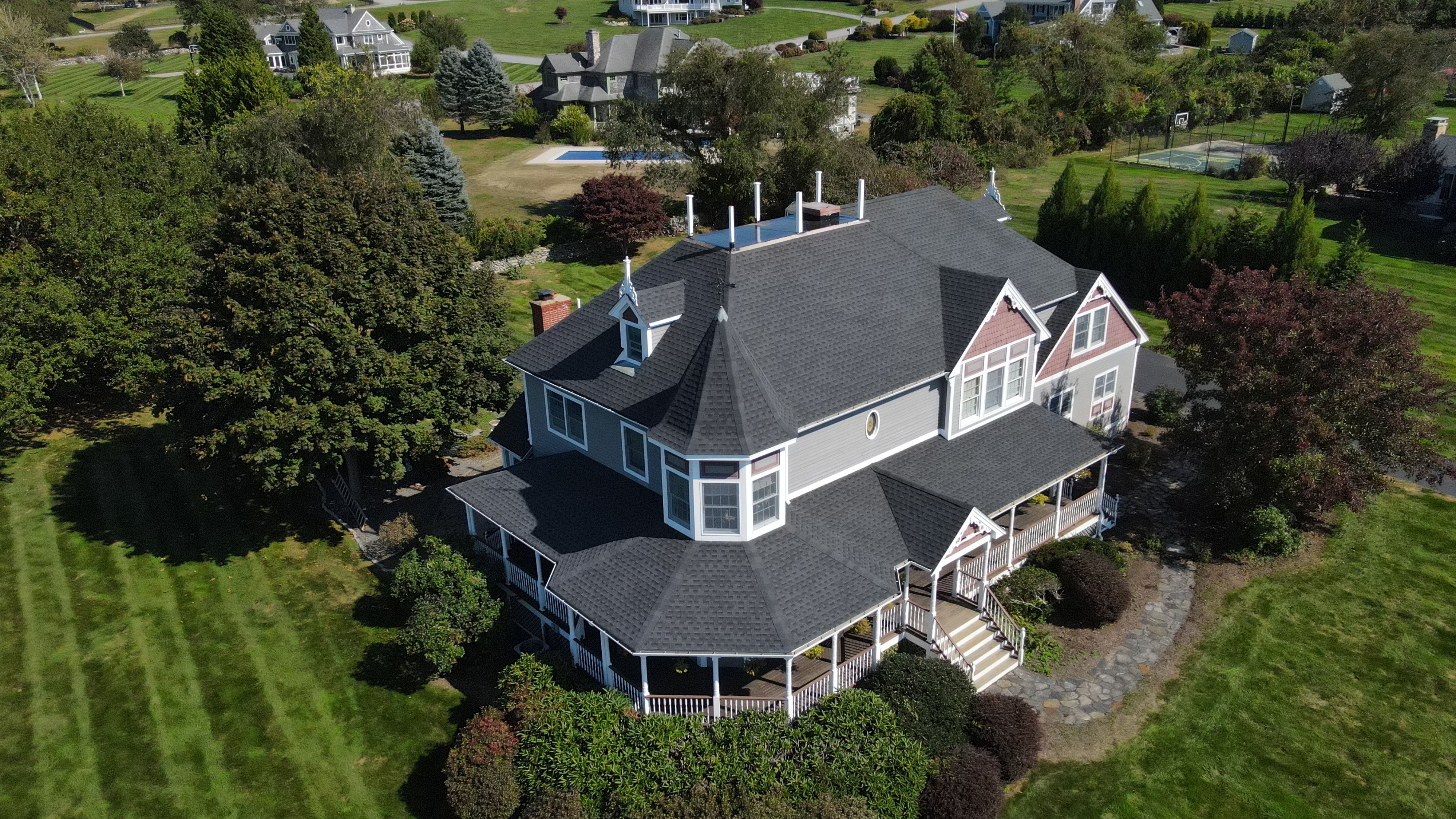 King Charles Oceanview Victorian - Architectural Asphalt by Rinaldi Brothers