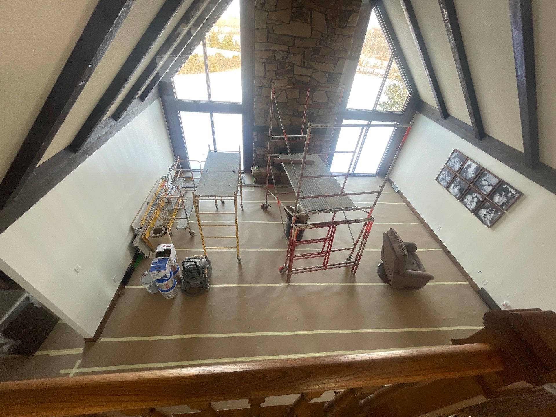 Project in Whitewater by Duncan Painting And Wallcovering