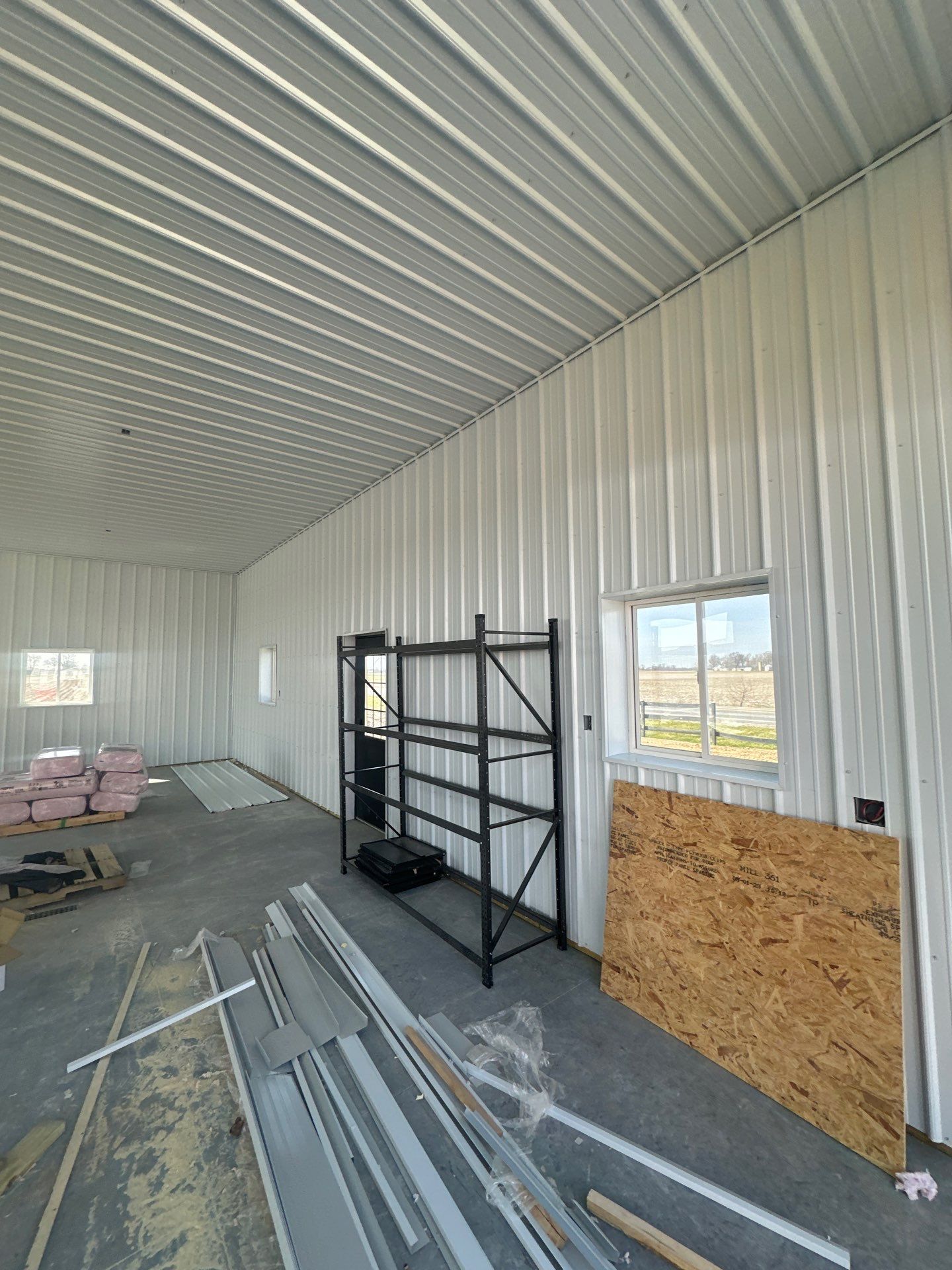 40'x40'x12' Garage by The Barn Builders 