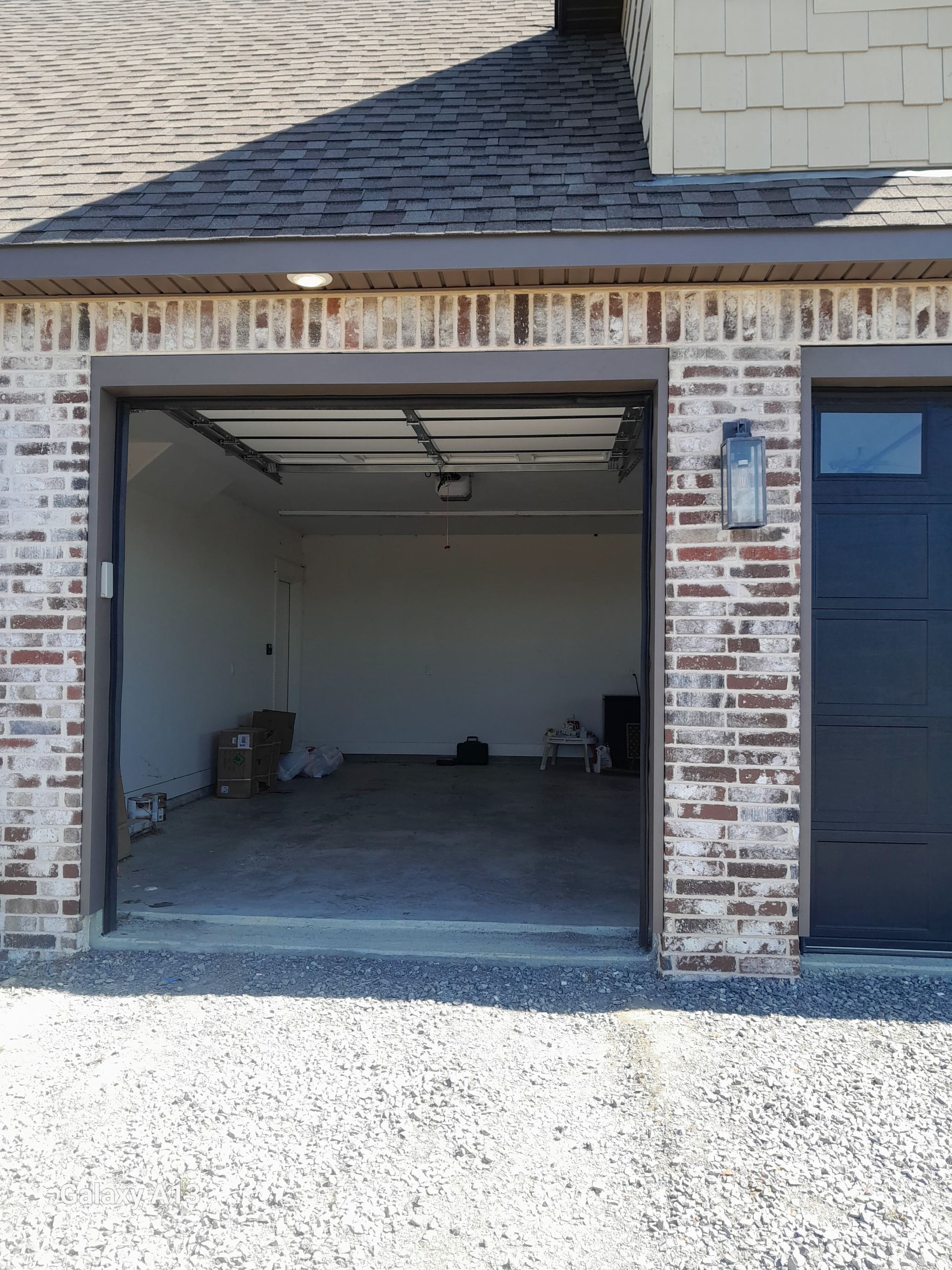 Fascia and door frames wrapped with PVC coil & soffit installation by In & Out Construction & Remodeling, LLC