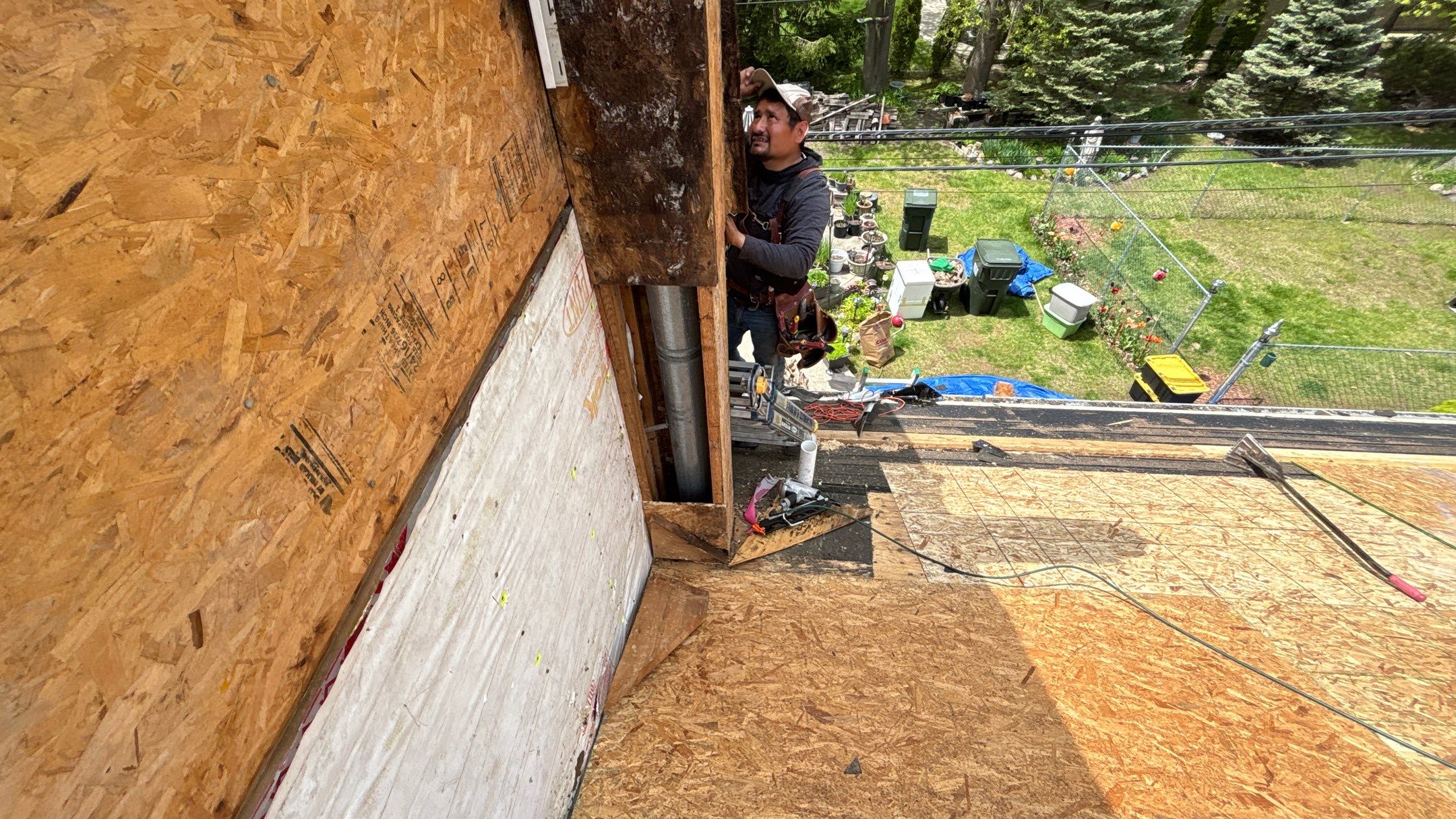 Roof Replacement using Owens Corning Sand Dune by 180 Contractors