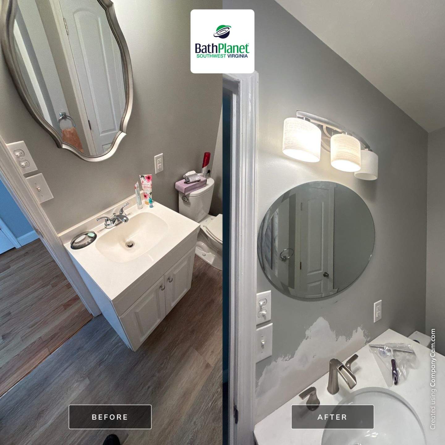 Tub to Shower Remodel by BathPlanet SW Virginia