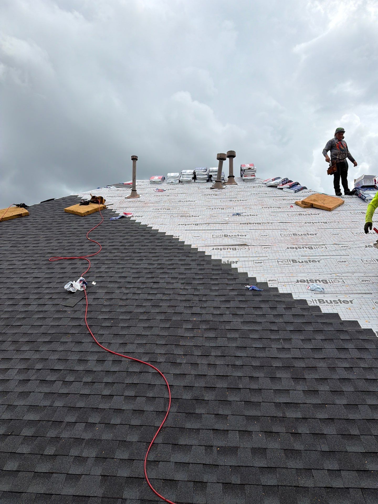 Project in Pearland by Good Vibes Roofing