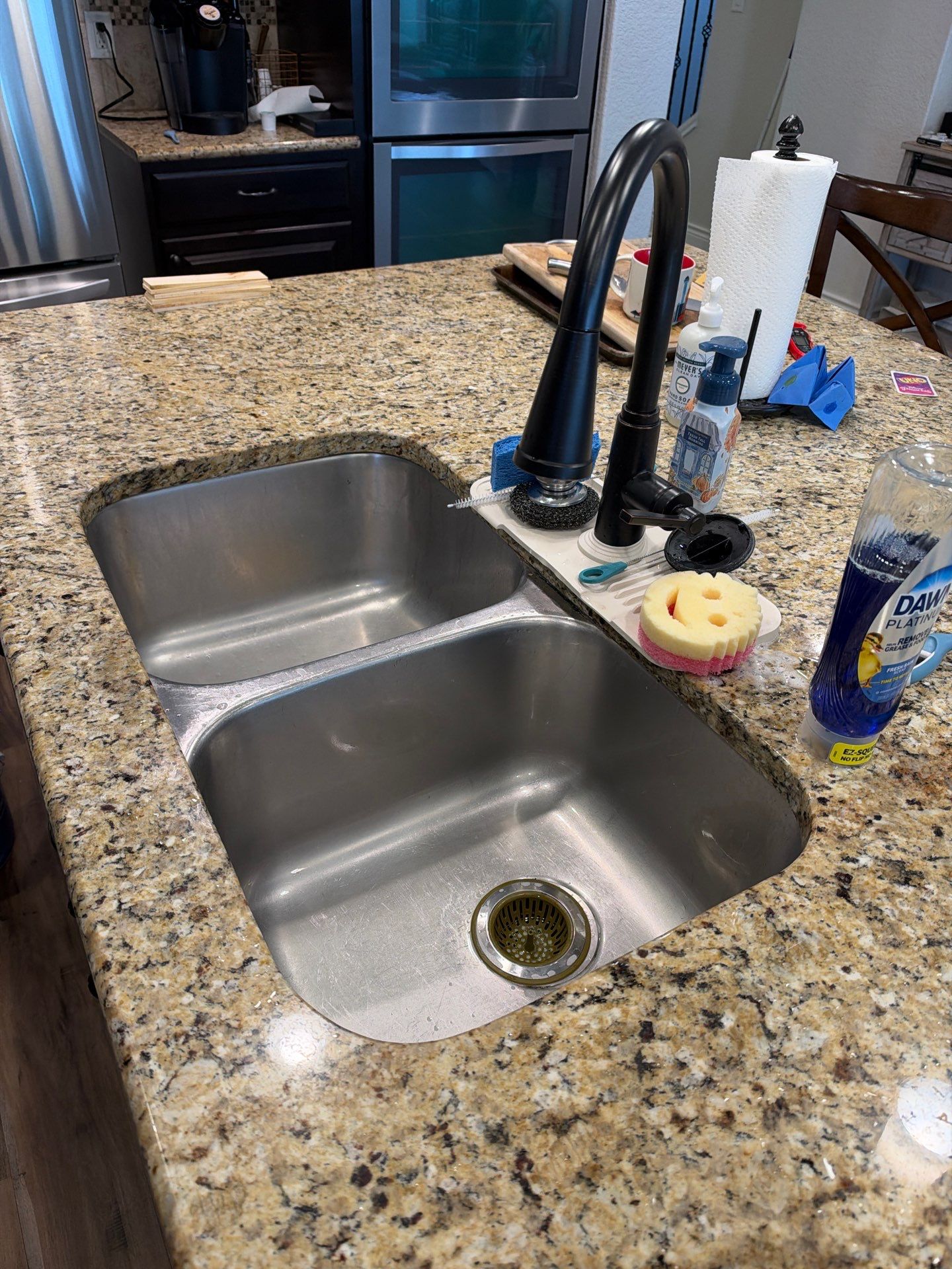 Granite Countertop and Custom Tile Backsplash Installation in Helotes by Mena stone surfaces