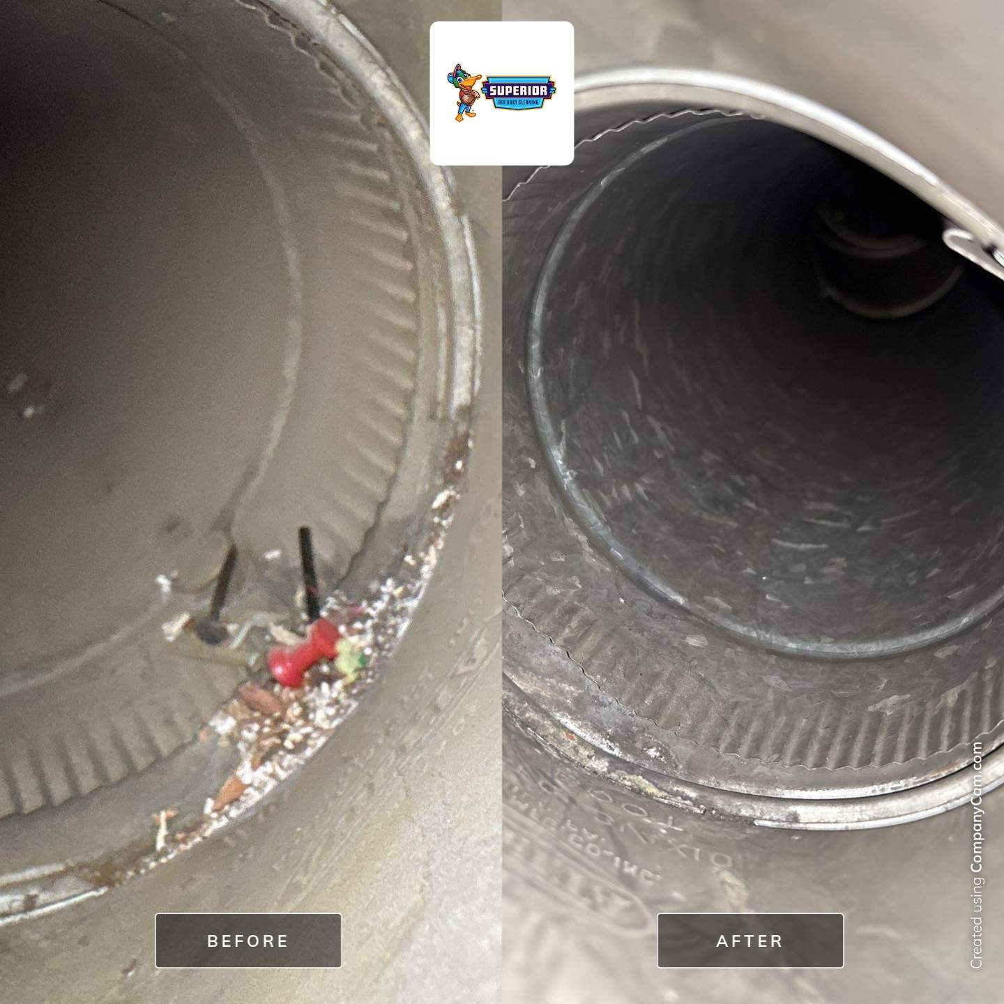 Air Duct Cleaning With a Vacuum Truck in Aliquippa, PA by Superior Air Duct Cleaning